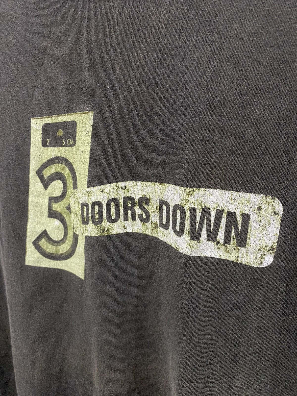 Band Tees 3 doors down faded black tshirt Size US XL / EU 56 / 4 - 7 Thumbnail