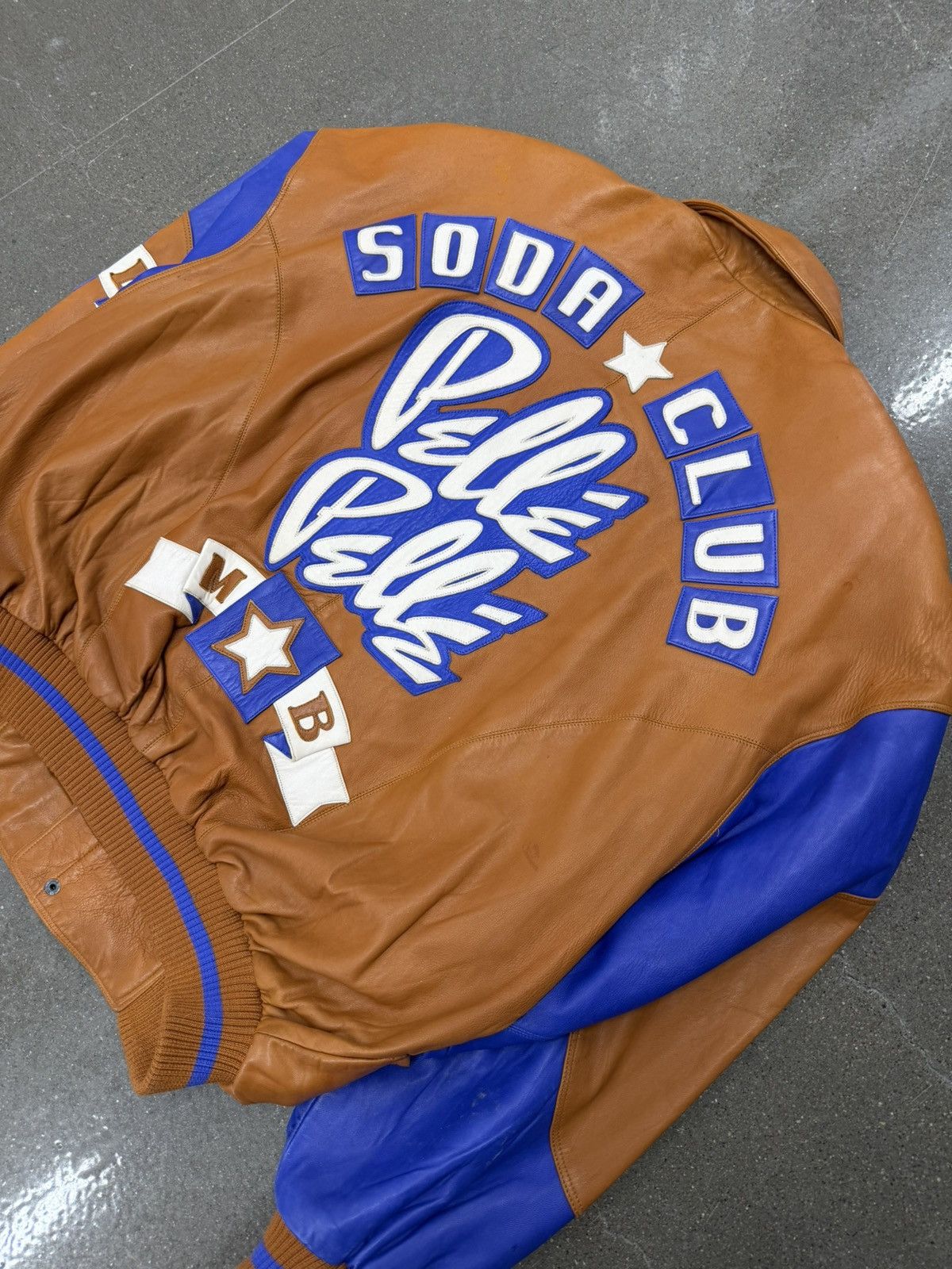 Marc Buchanan Vintage Marc Buchanan Pelle Pelle Soda Club Leather Jacket Size US L / EU 52-54 / 3 - 2 Thumbnail