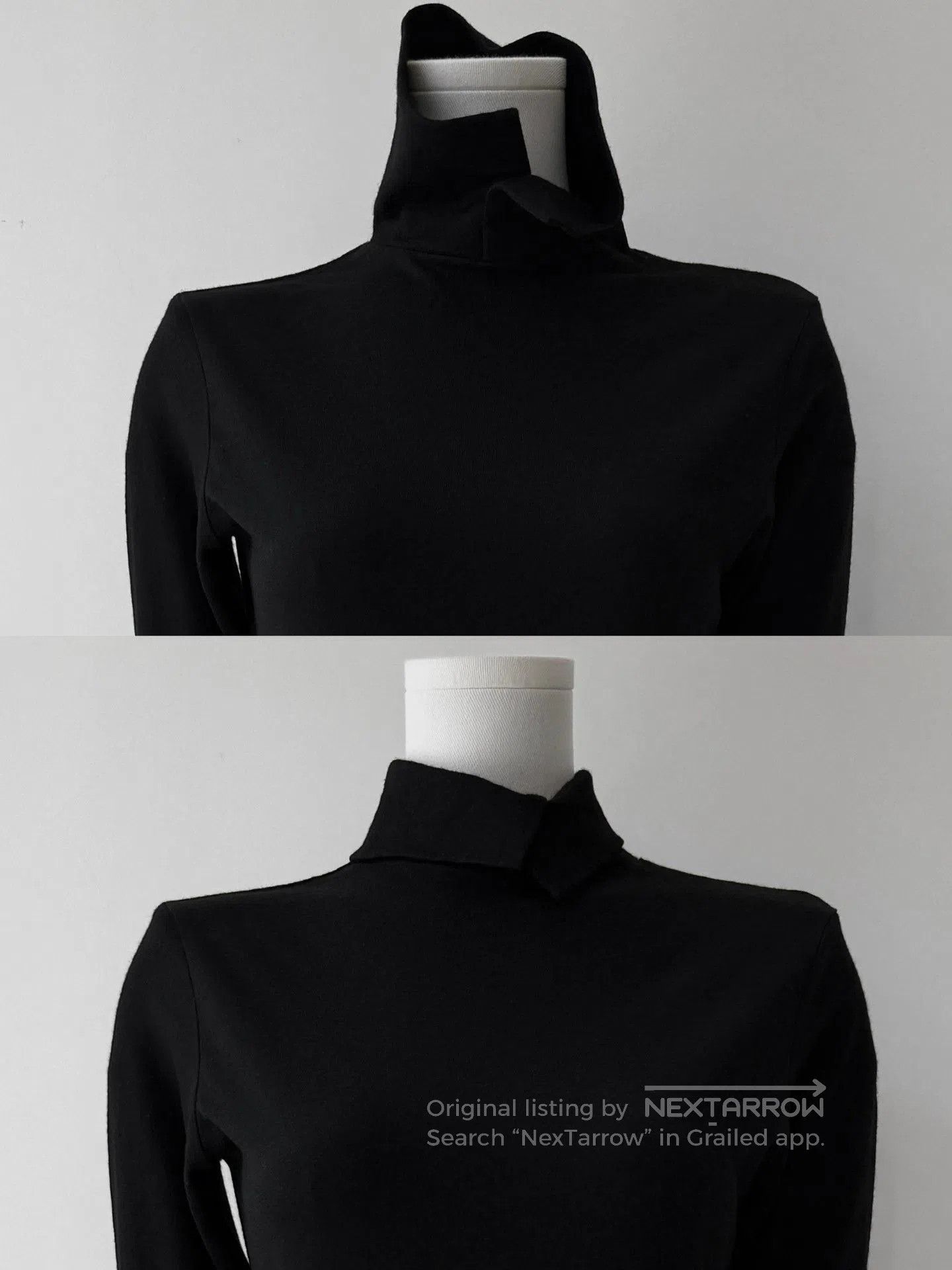 Yohji Yamamoto Yohji Yamamoto Y's 16AW Wool Wrap Collar Top. Size L / US 10 / IT 46 - 8 Thumbnail