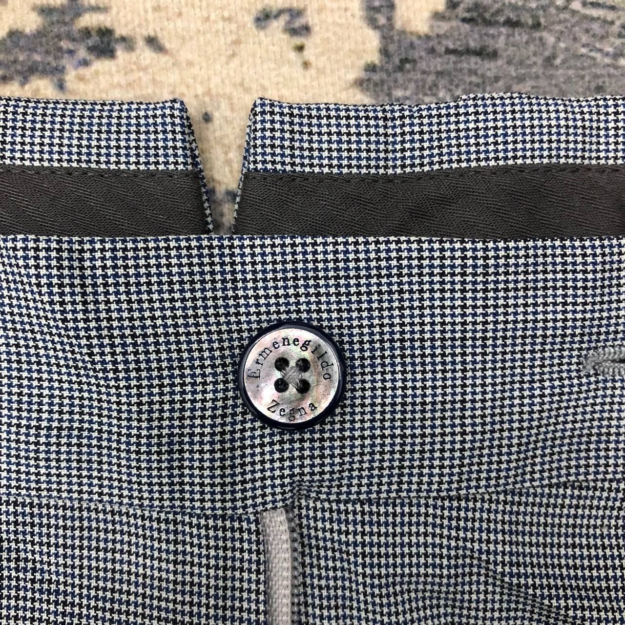 Ermenegildo Zegna P593 ERMENEGILDO ZEGNA WOOL PANTS Size US 34 / EU 50 - 8 Thumbnail