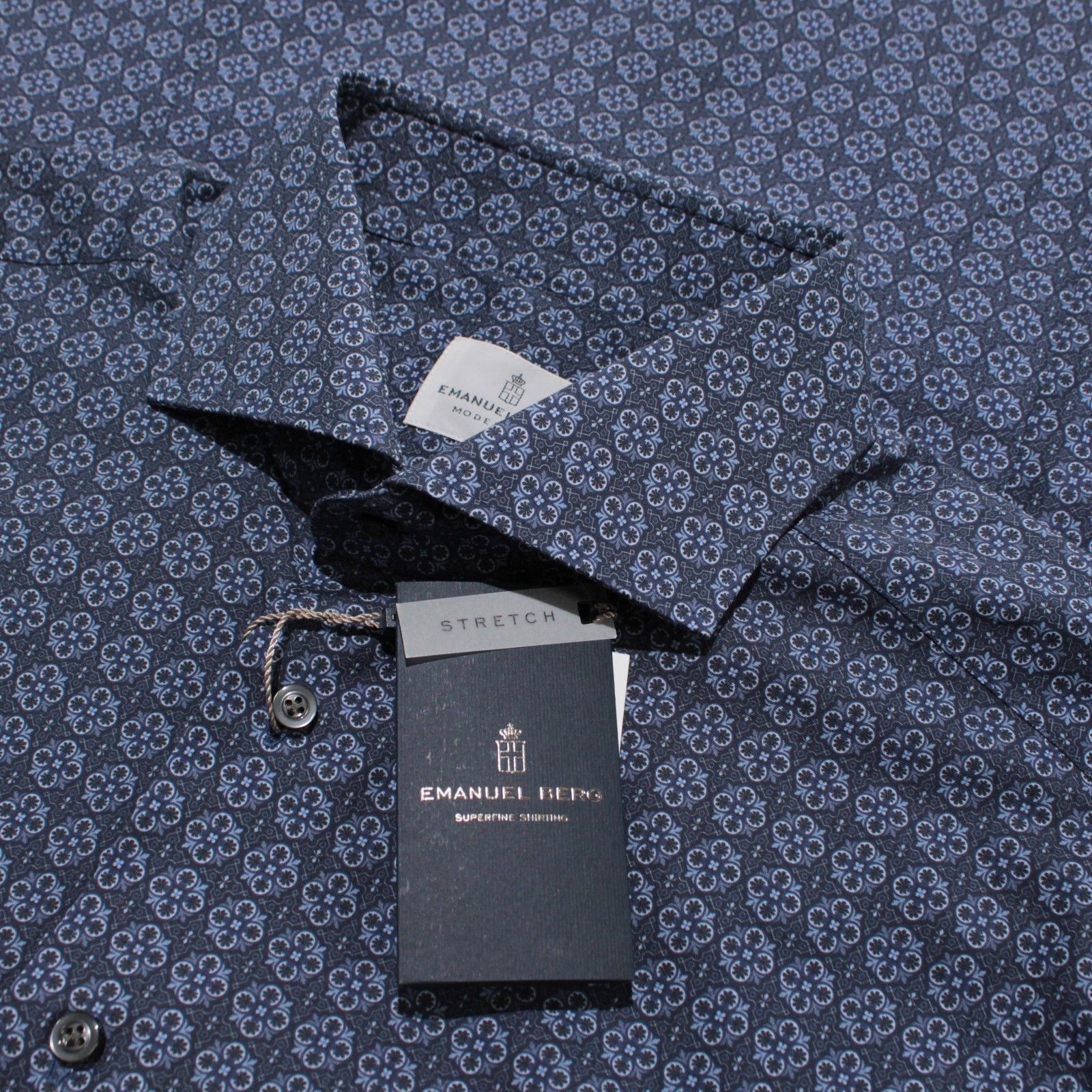 Other Emanuel Berg New with tags Shirt Size L US In Blue Size US L / EU 52-54 / 3 - 1 Thumbnail