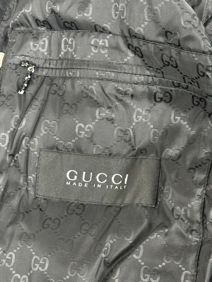 Gucci 2010s Gucci Black Dark Hooded Puffer Jacket Size US M / EU 48-50 / 2 - 11 Thumbnail
