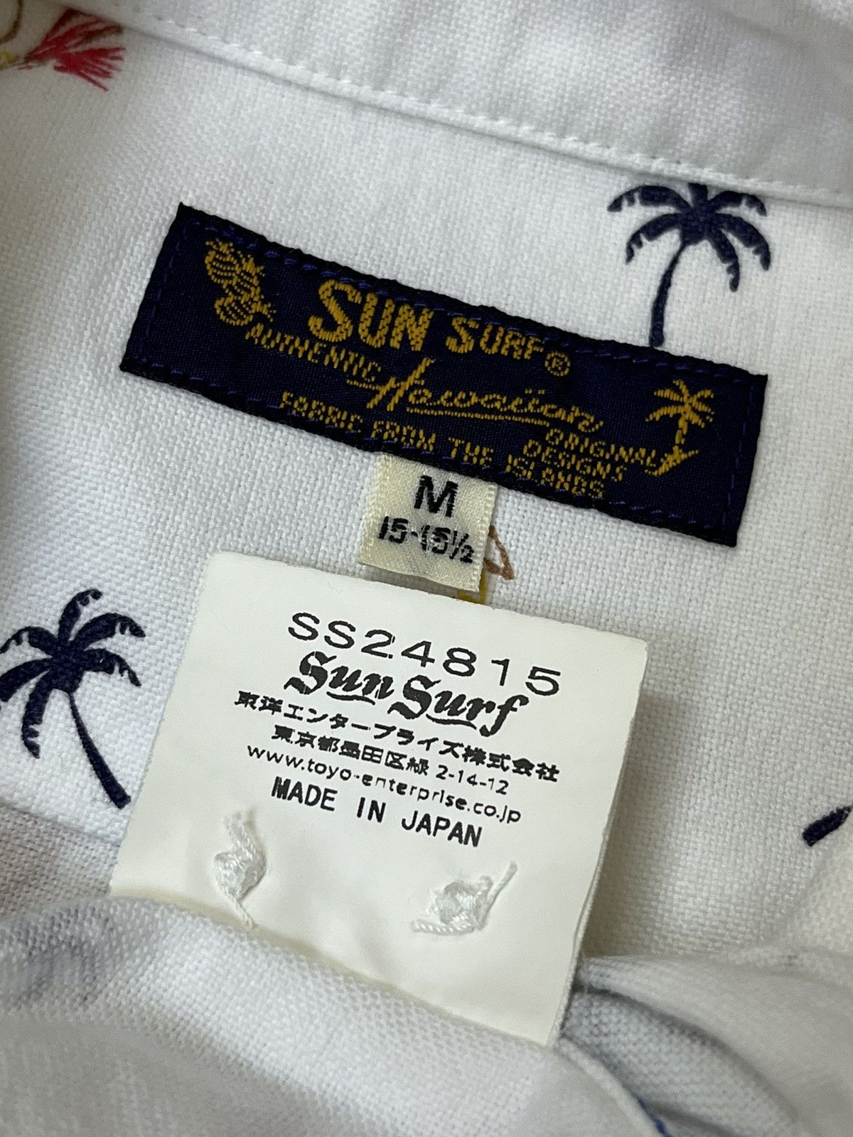 Toyo Enterprises NICE💥VINTAGE SUN SURF HAWAIIAN COTTON BUTTON UPS SHIRT Size US M / EU 48-50 / 2 - 10 Thumbnail
