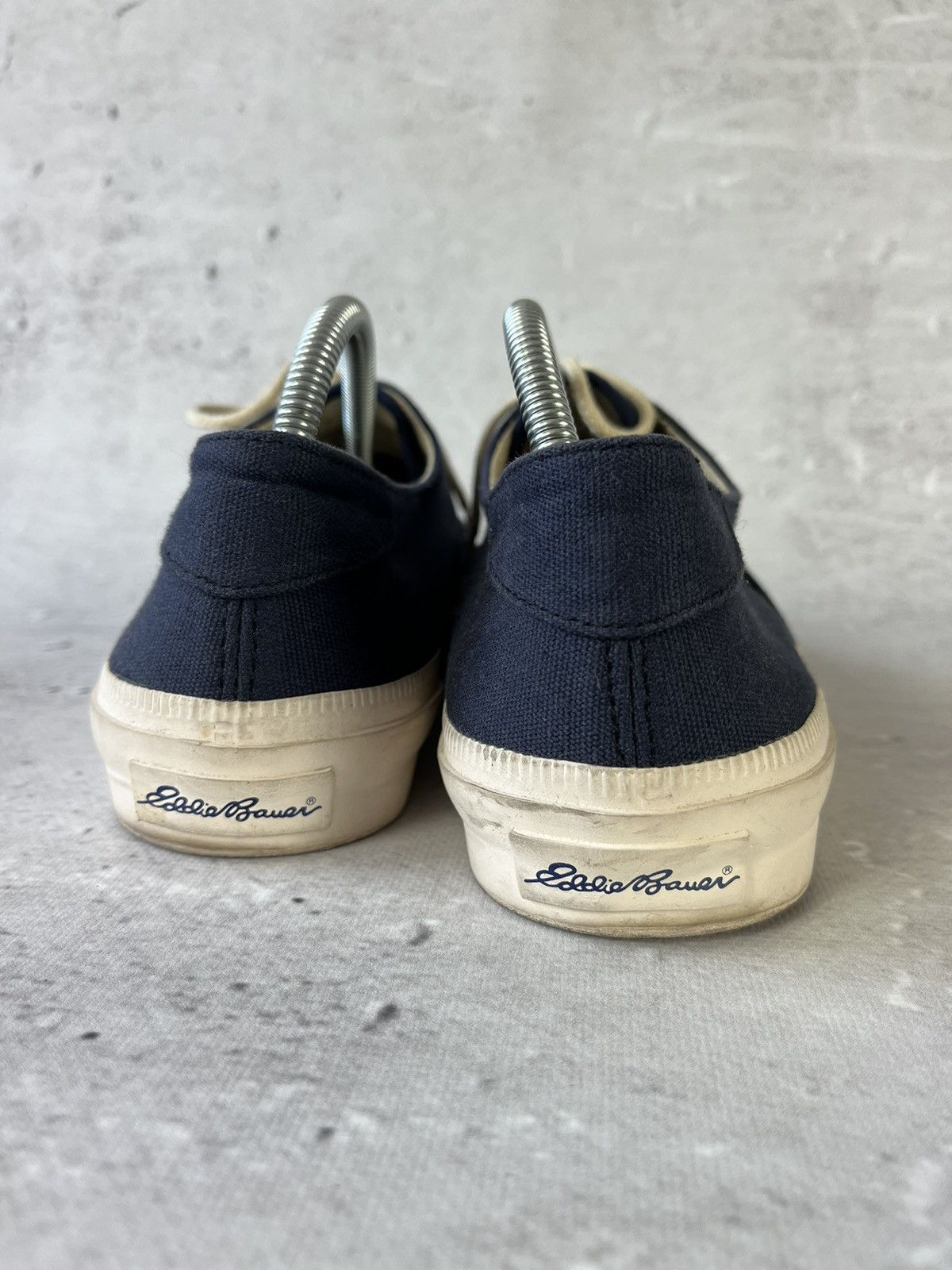 Eddie Bauer × Vintage Eddie Bauer - low navy trainers Size US 9.5 / EU 42-43 - 4 Thumbnail
