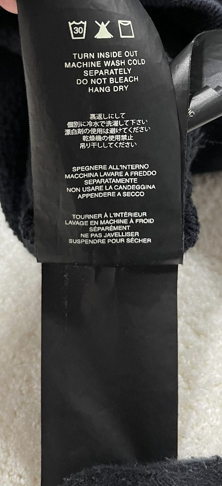Fear of God 💠Fear of god💠 SWEATSHIRT BLACK Size US M / EU 48-50 / 2 - 8 Thumbnail