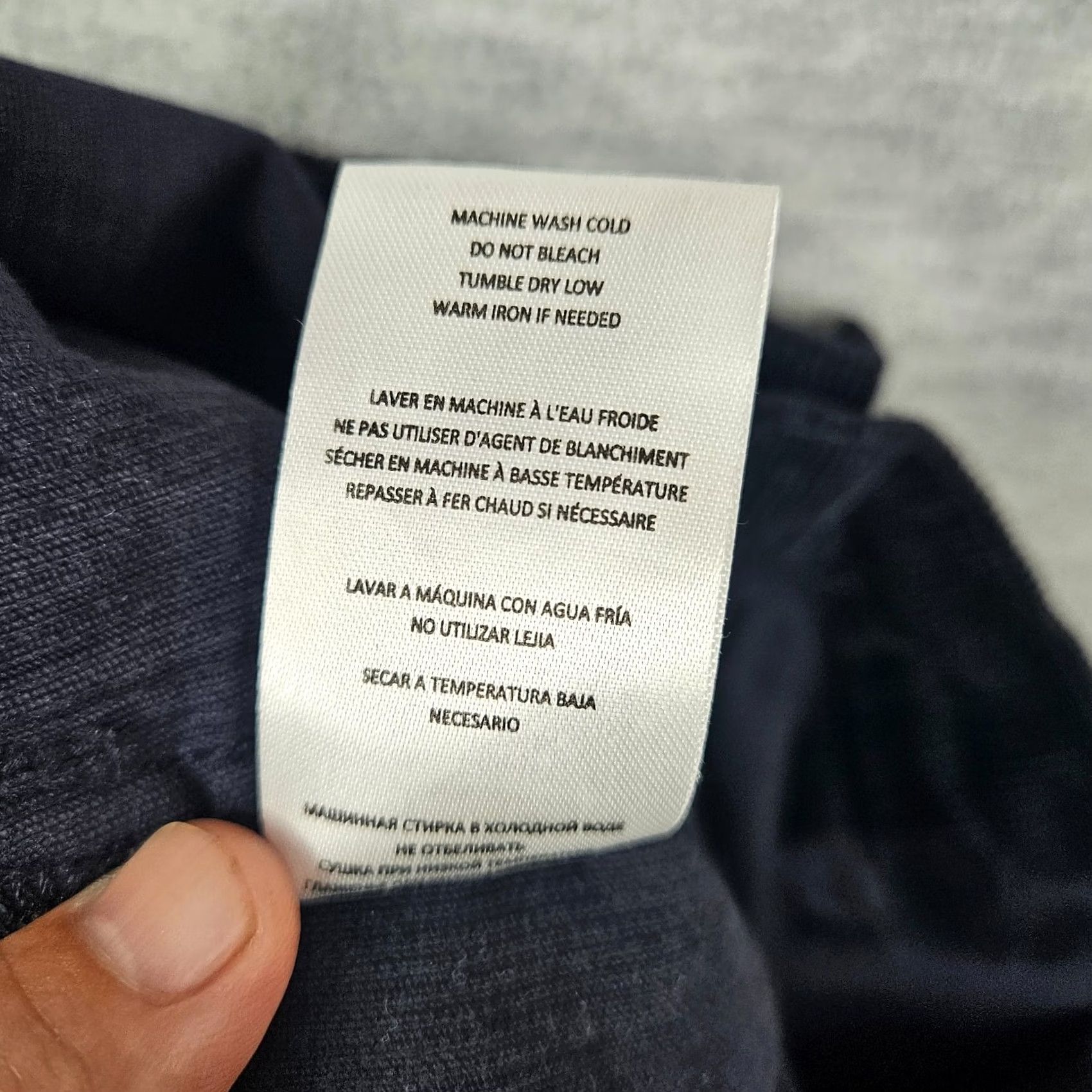 RE/DONE Re/Done Women's Corduroy Straight Leg Casual Pant Size 31 Blue Deep Navy Corduroy Jeans Pant Regular Rise Men/Women None Size 24" / US 00 / IT 34 - 7 Thumbnail