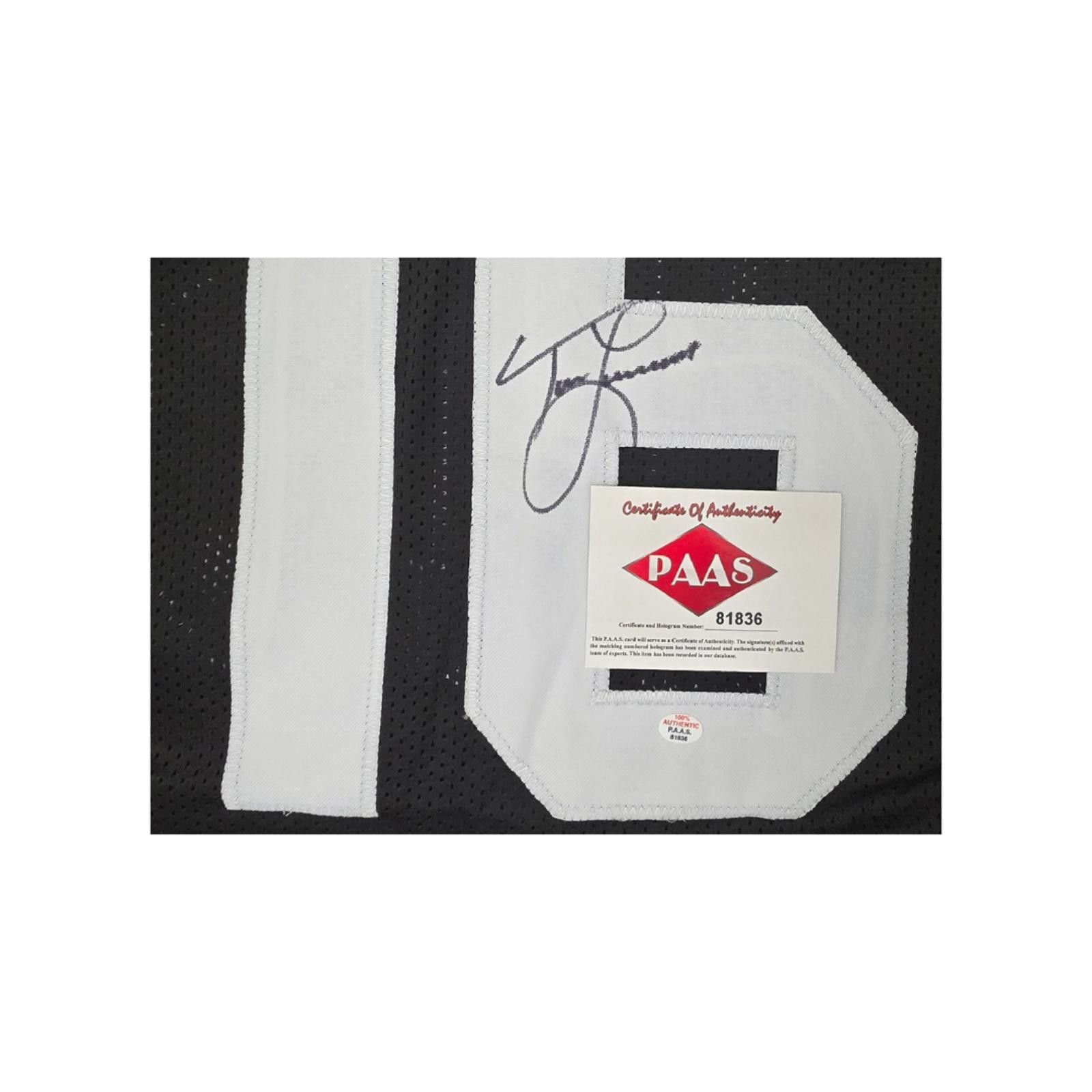 Other Trevor Lawrence autographed Black football jersey COA (XL) Size ONE SIZE - 4 Thumbnail