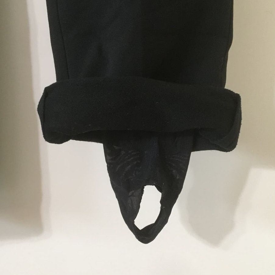 Fera FERA Stretchy 34R In Boot Black Snow Ski Wool Blend Pants Size 34" / US 12 / IT 48 - 3 Thumbnail