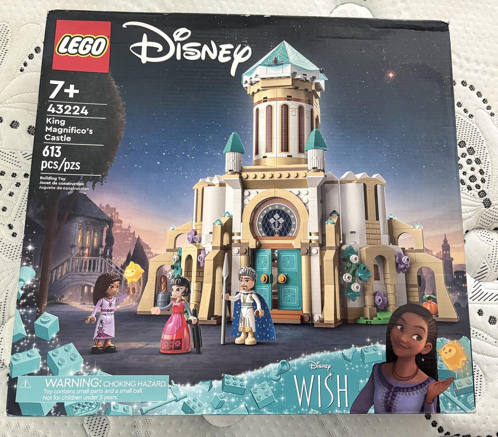 LEGO LEGO Disney King Magnifico's Castle 43224 Building Set 613 P Size ONE SIZE - 1 Thumbnail