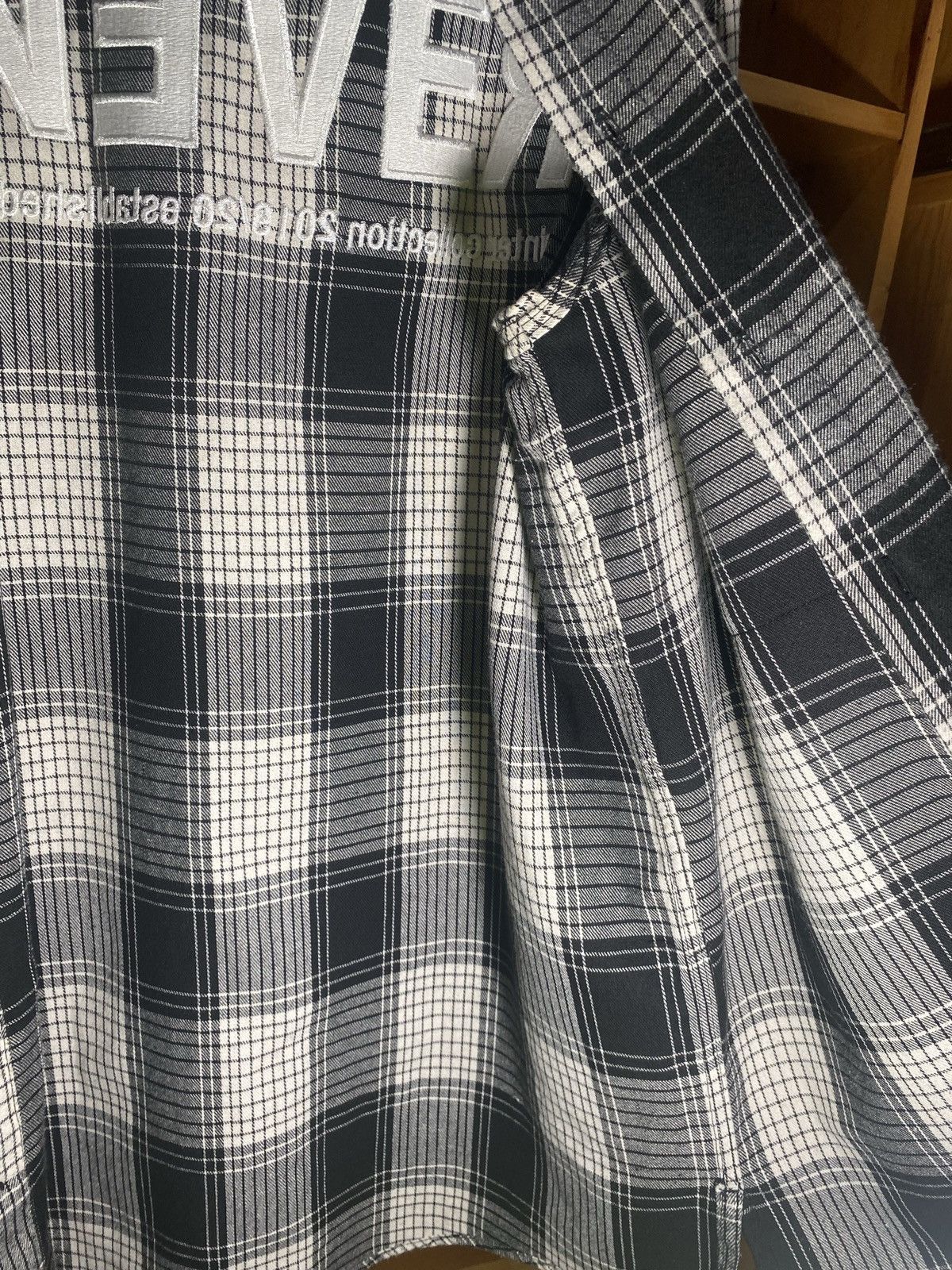 Revenge Revenge Rust Embroidered Flannel Size US M / EU 48-50 / 2 - 7 Thumbnail