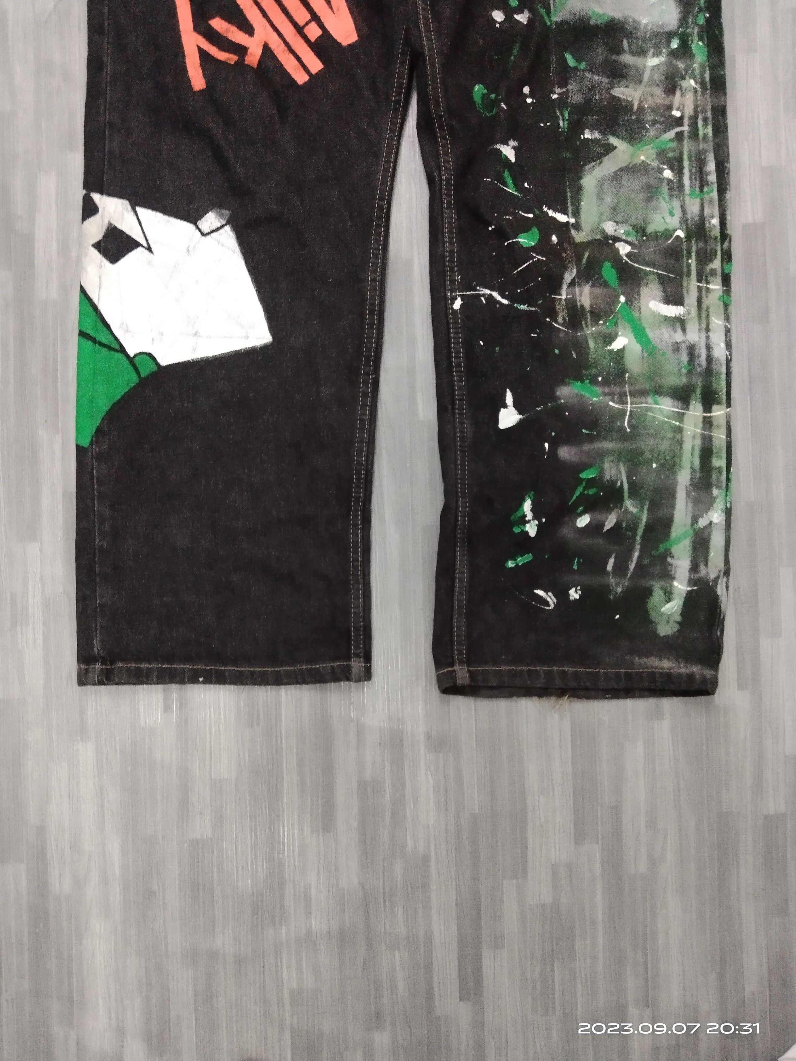 Levi's LEVIS LOOSE SICK SPLATTER DENIM PANTS Size US 34 / EU 50 - 6 Thumbnail