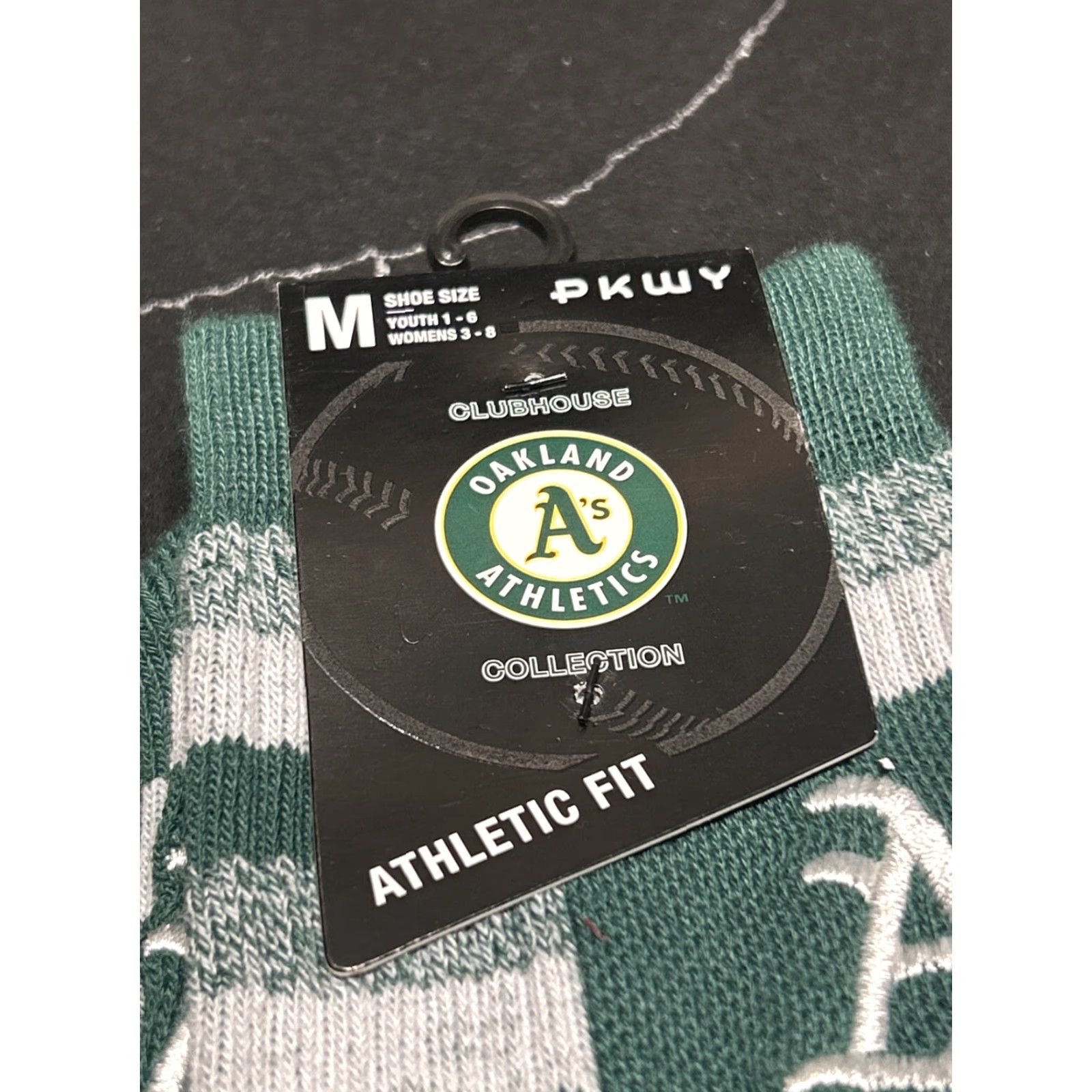 Vintage Women Stance MLB Oakland A's Athletics Quarter Socks Lowcut 3-7.5 Green Arch Support Breathable Cushioned Embroidery Baseball Off Field Casual Socks Size ONE SIZE - 2 Thumbnail