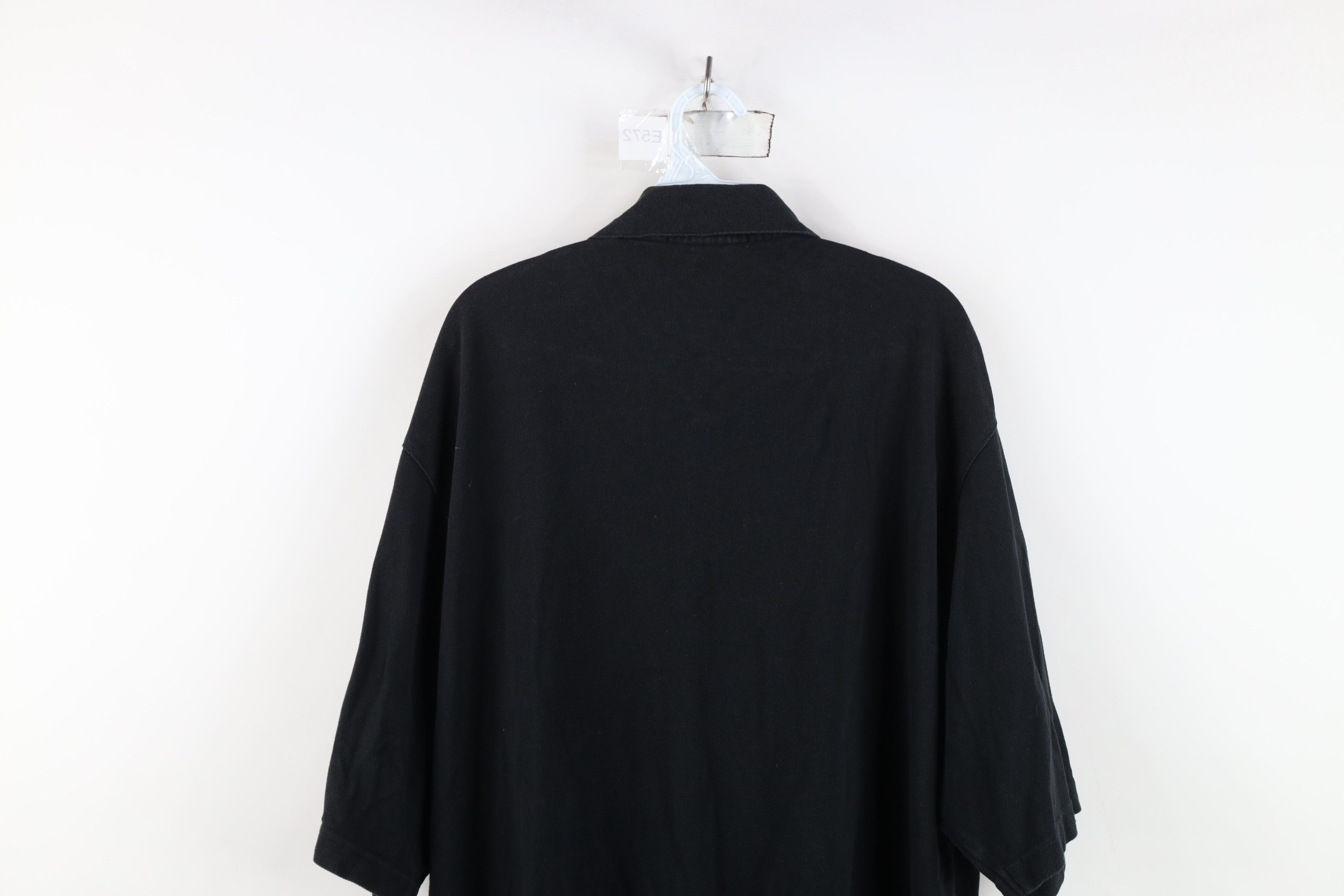 Hard Rock Cafe Vintage 90s Hard Rock Cafe Cleveland Button Shirt Black Size US XL / EU 56 / 4 - 13 Thumbnail