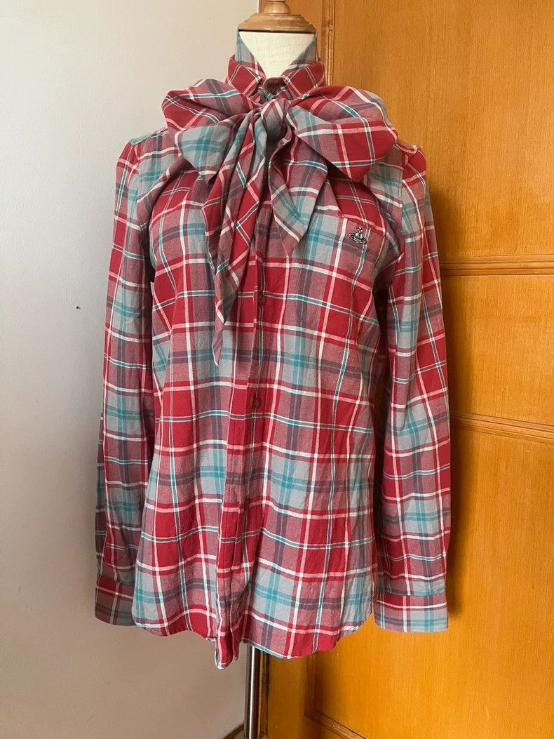 Other Vivienne Westwood Butterfly knot shirt Size L / US 10 / IT 46 - 2 Thumbnail