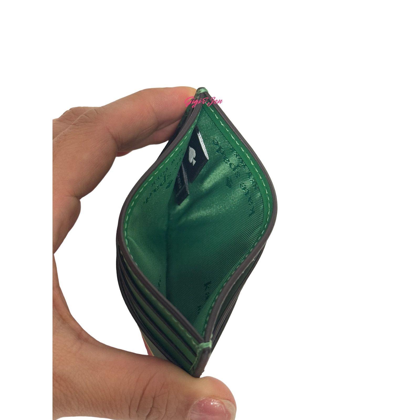 Kate Spade Kate Spade Watermelon Small Slim Card Holder New Size ONE SIZE - 3 Thumbnail