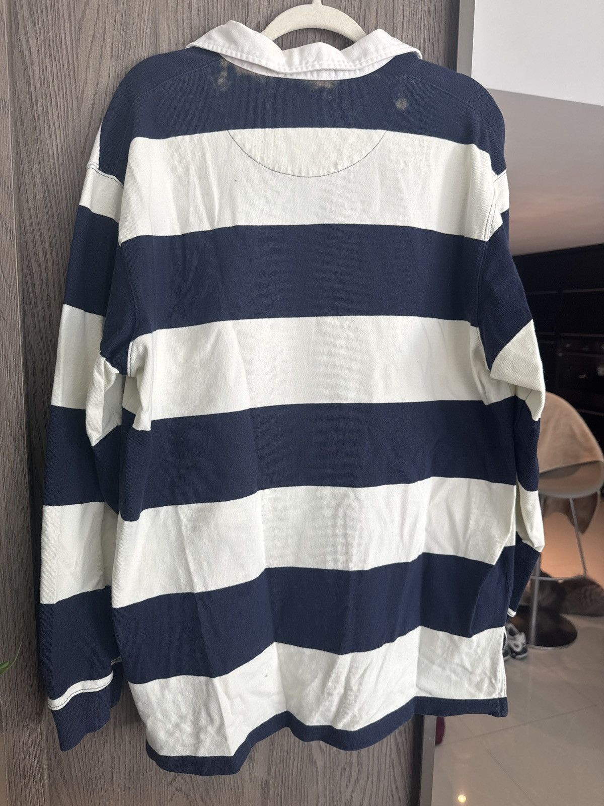 Polo Ralph Lauren Vintage Polo Sport Bear Striped Rugby Size US L / EU 52-54 / 3 - 6 Thumbnail