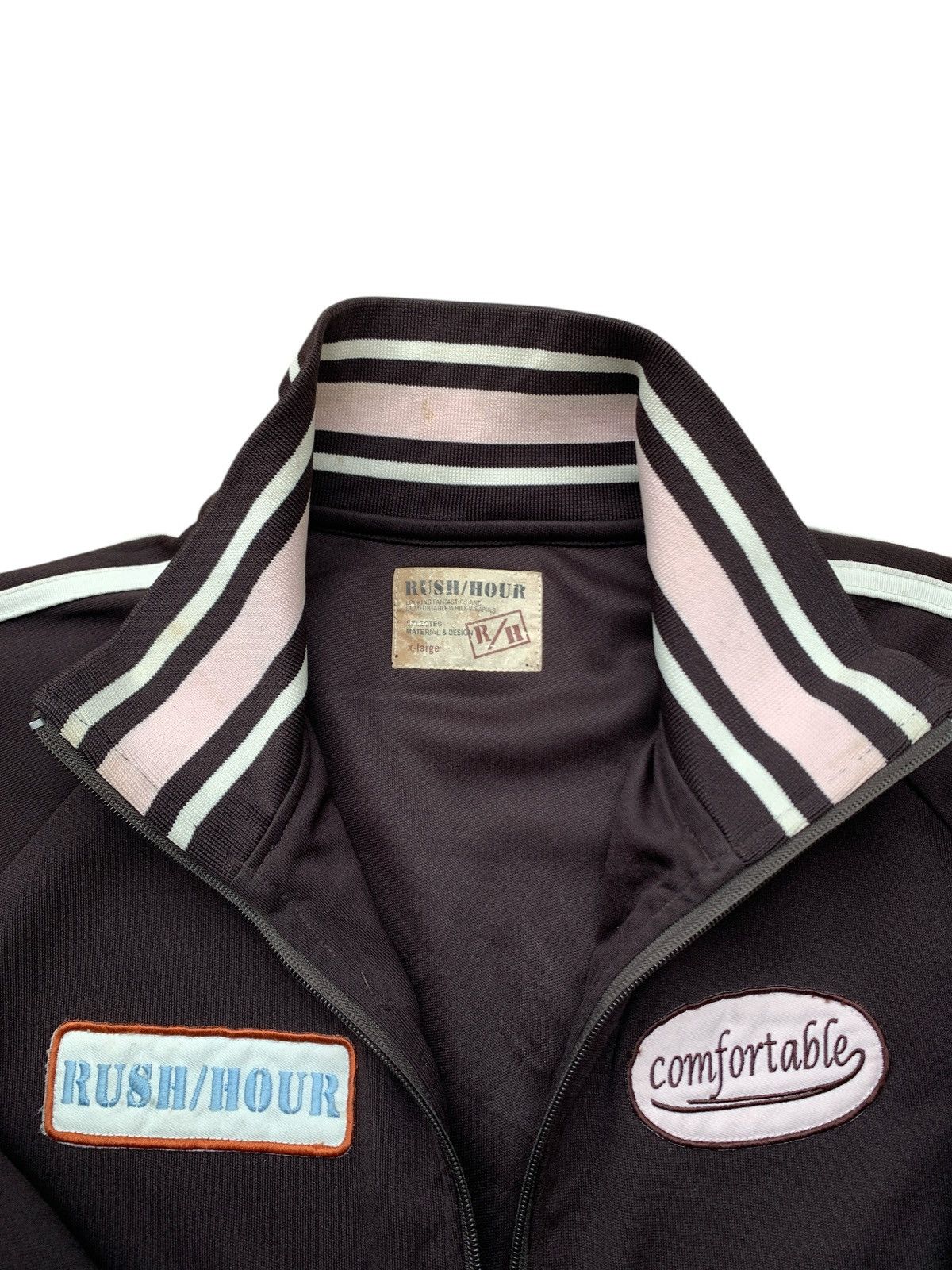 Other 2000s Rush Hour - Brown Tracktop Jacket XL Size US XL / EU 56 / 4 - 5 Thumbnail