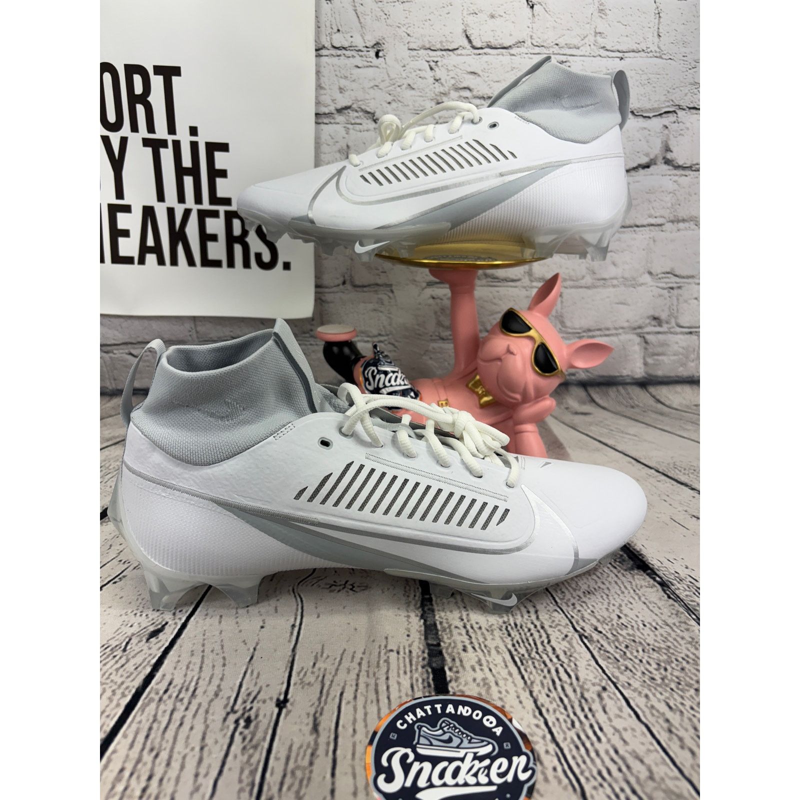 Nike Nike Vapor Edge Pro 360 2 Football Cleats Mens 15 White NEW Size US 15 / EU 48 - 1 Thumbnail
