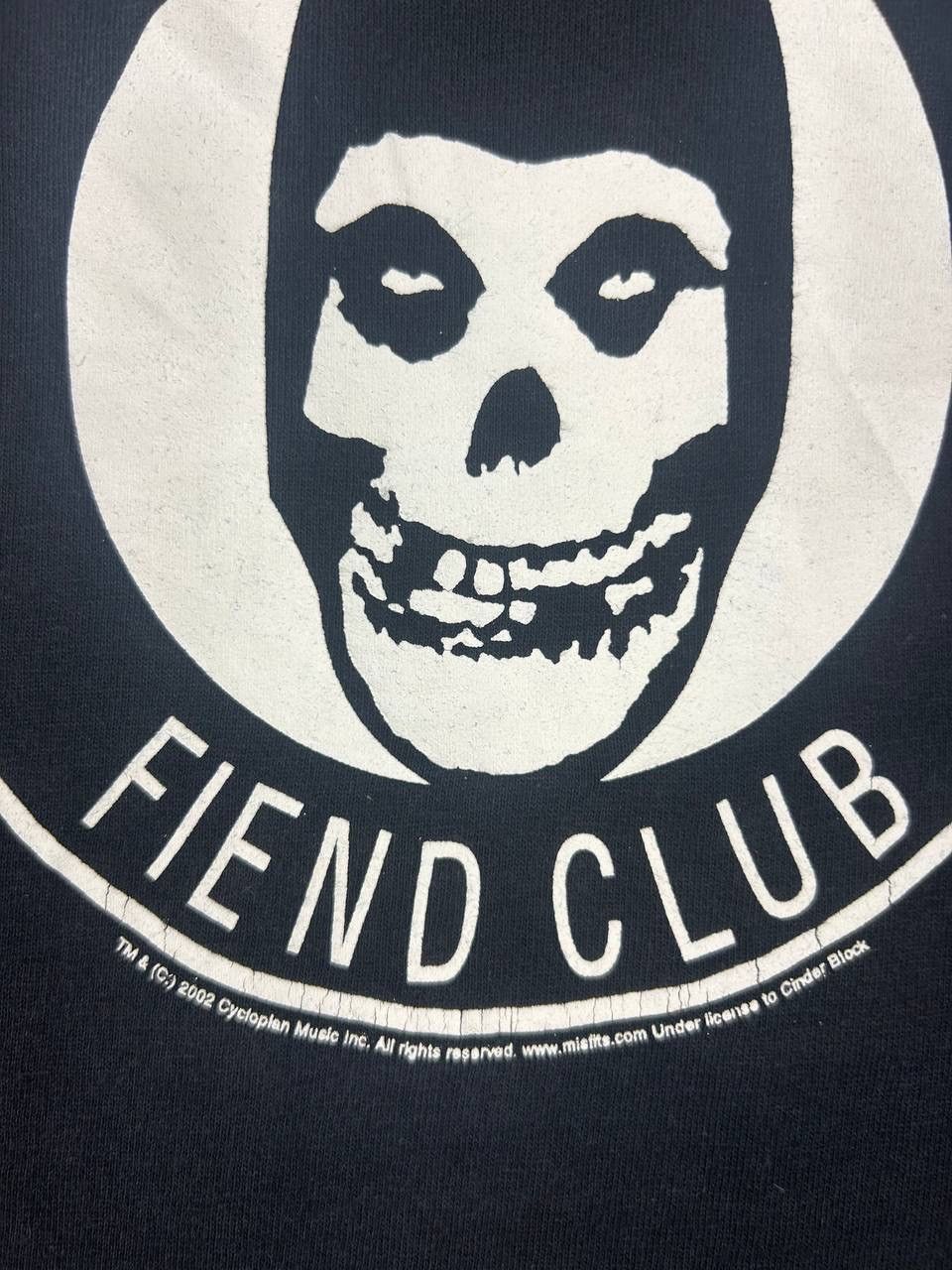 Band Tees × Vintage Rare Vintage Y2K Misfits Fiend Club Tee/iconic punk rock tee Size US M / EU 48-50 / 2 - 4 Thumbnail