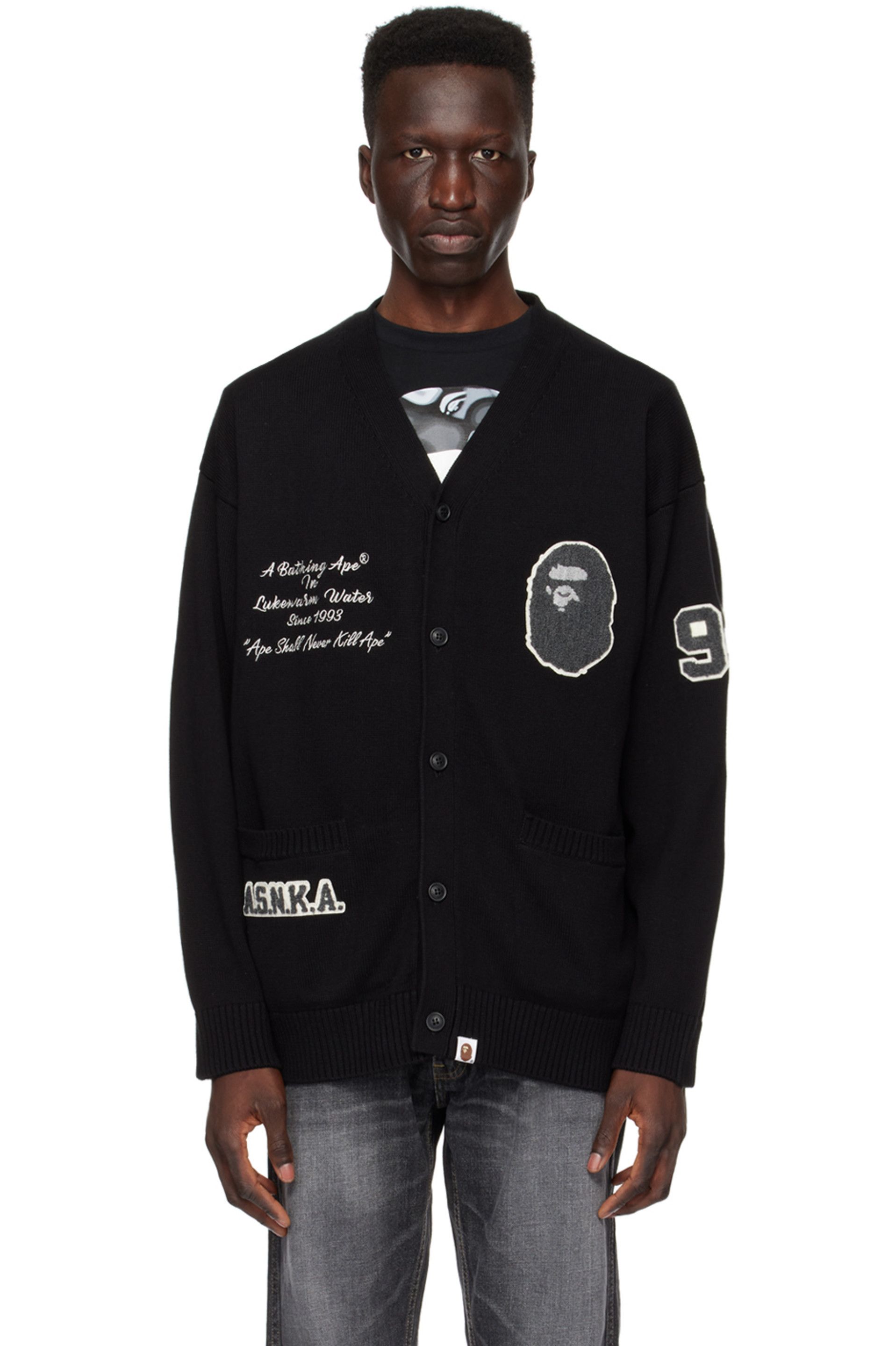 Bape Knit Cardigan Size US L / EU 52-54 / 3 - 14 Thumbnail
