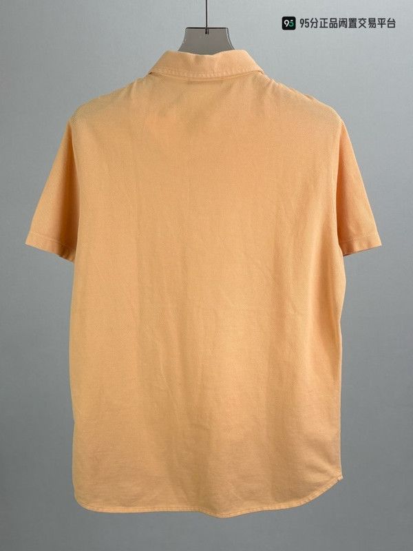 Loro Piana Loro Piana Men's Yellow Short-Sleeve Polo Shirt Size US M / EU 48-50 / 2 - 1 Thumbnail