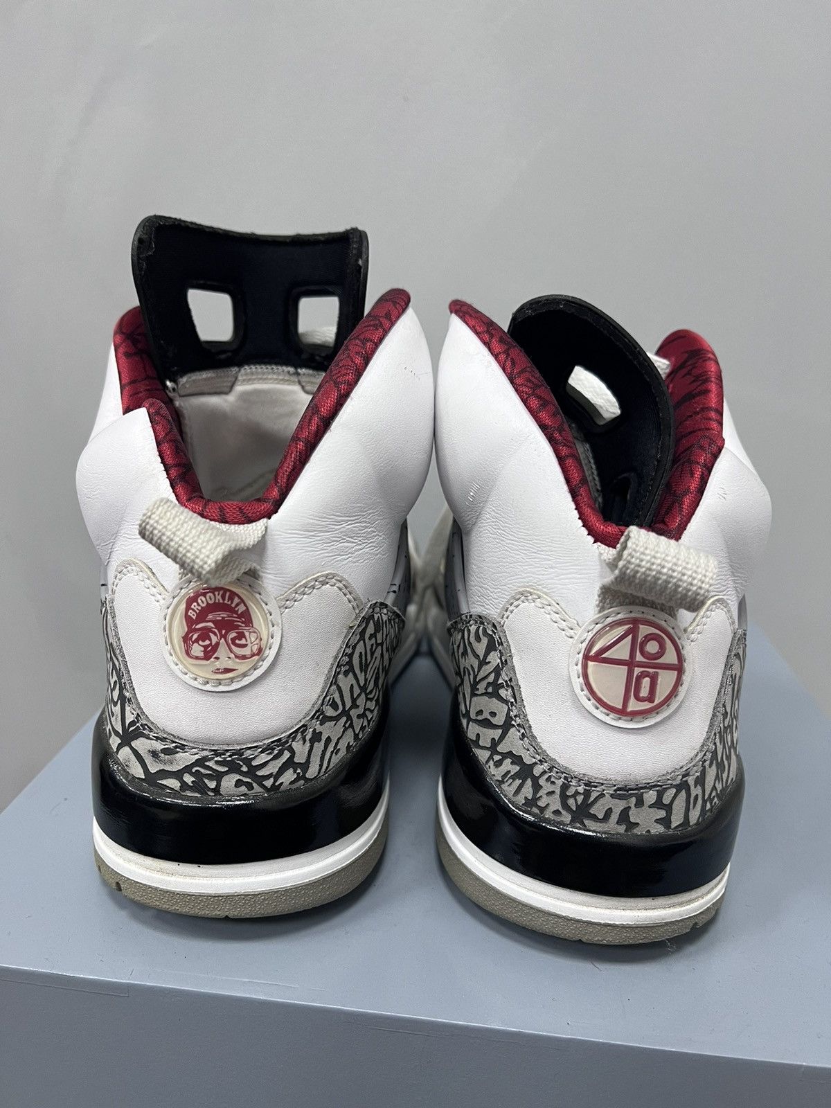 Jordan Brand × Nike SALE💣💣 Air Jordan Spizike White Cement 2017 white Size US 11 / EU 44 - 5 Thumbnail