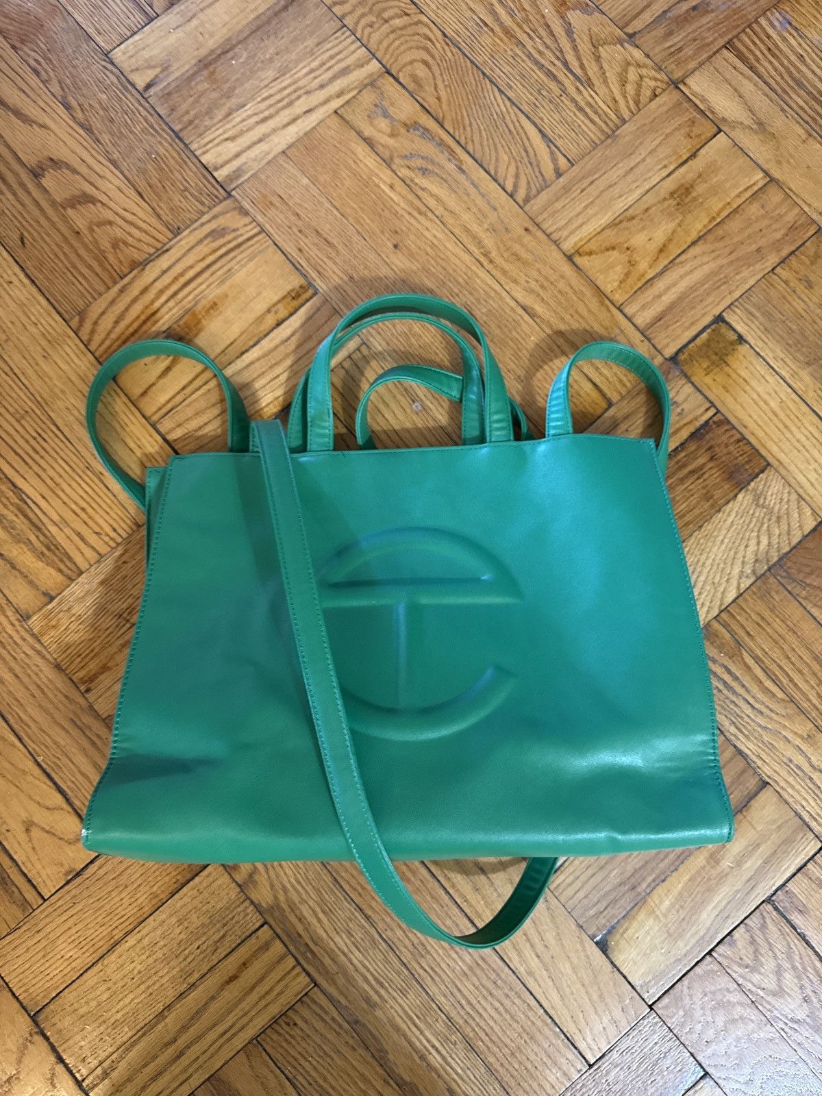 Telfar Telfar Green Medium Bag Size ONE SIZE - 3 Thumbnail