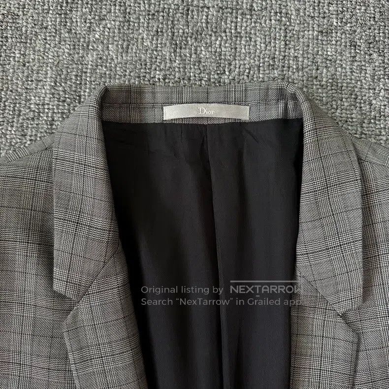 Dior Dior Prince's plaid suit Size 54R - 6 Thumbnail