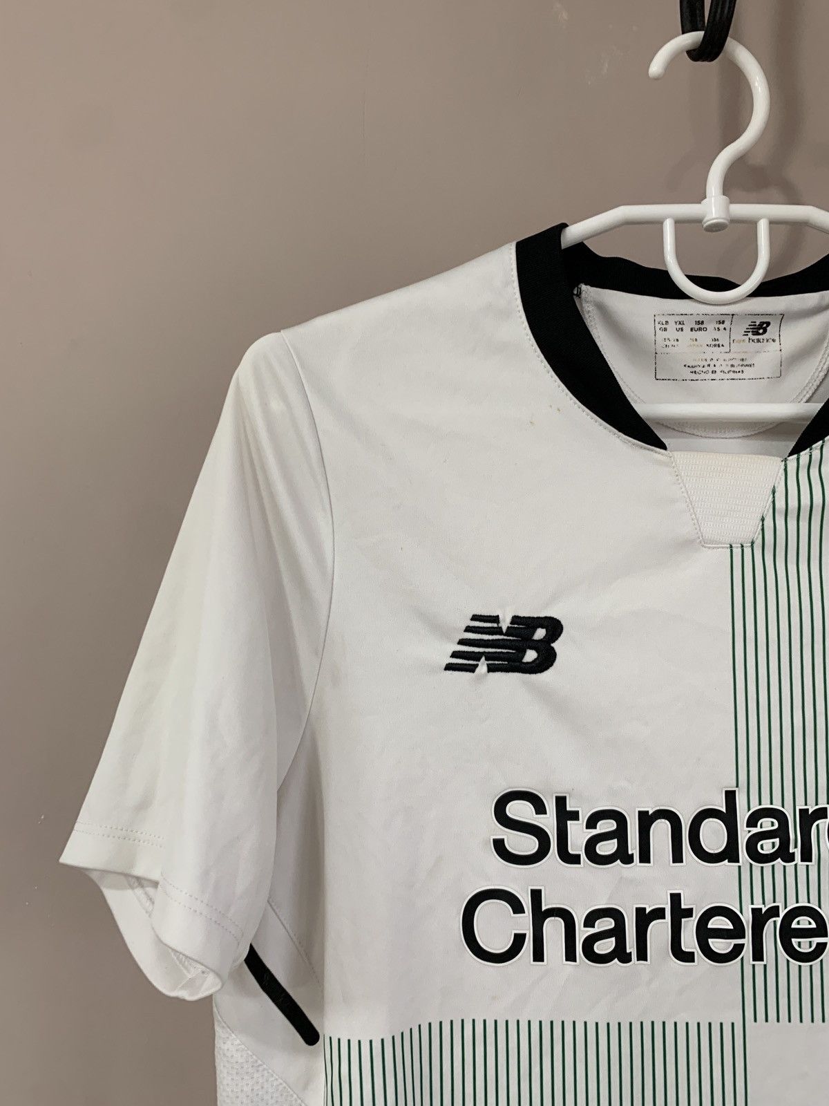 New Balance Liverpool 2017 Away Football Shirt New Balance Soccer Size S Size US S / EU 44-46 / 1 - 3 Thumbnail