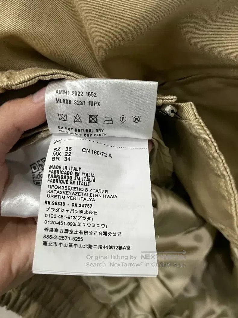 Miu Miu Miu Miu 36 Khaki damaged vest coat Size US S / EU 44-46 / 1 - 7 Thumbnail