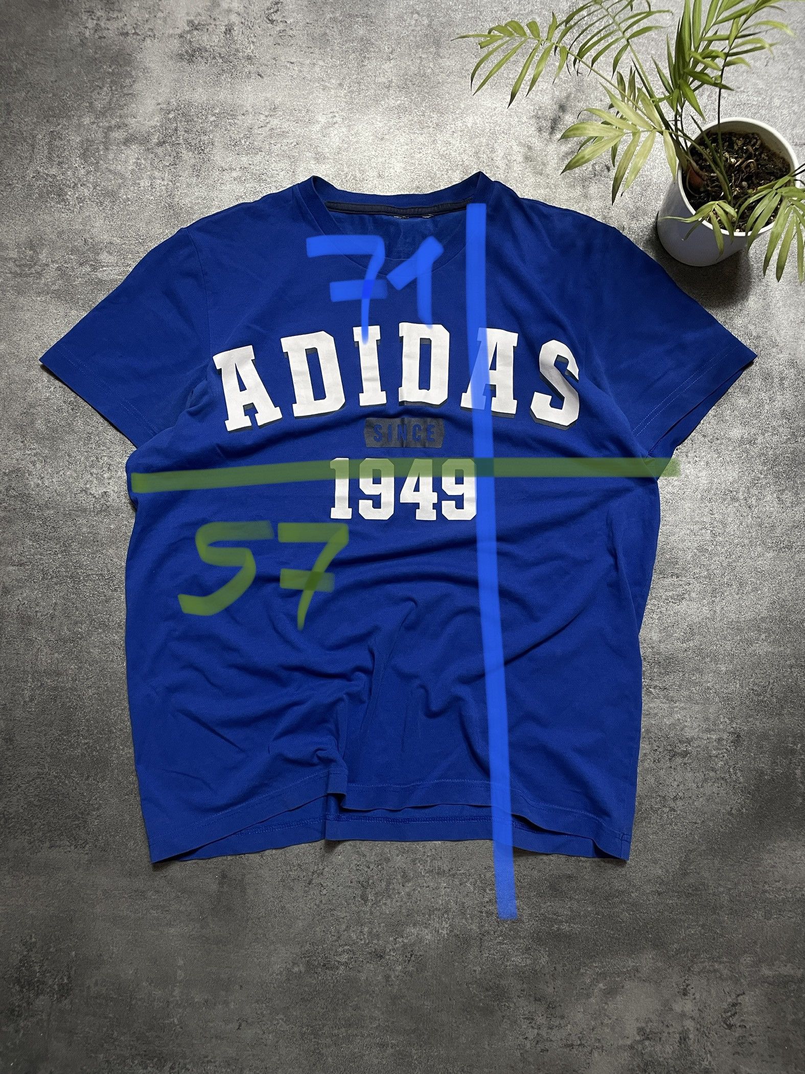 Adidas Adidas Spellout Vintage T-Shirt Streetwear Size US M / EU 48-50 / 2 - 5 Thumbnail