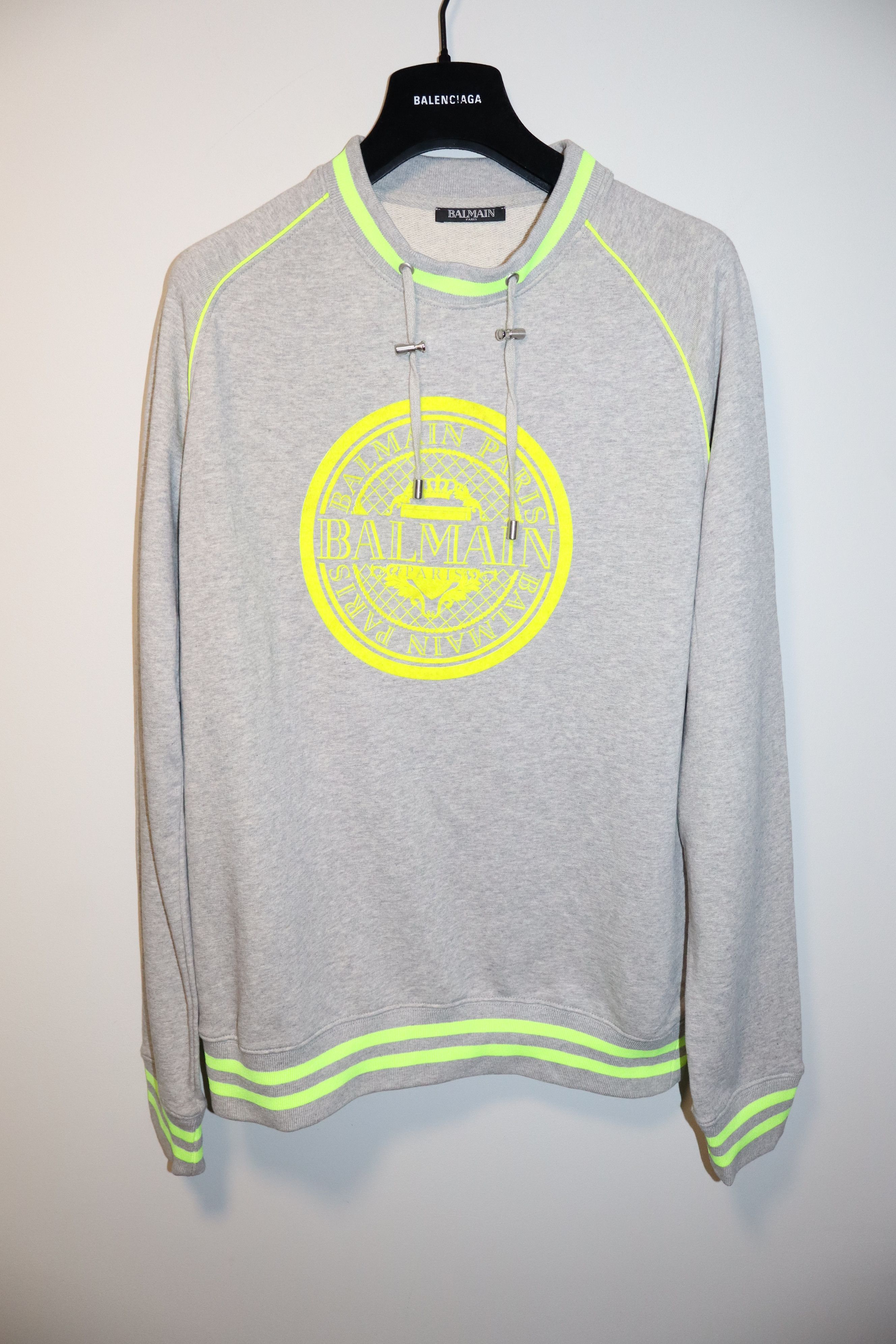Balmain Flock print sweatshirt Size US M / EU 48-50 / 2 - 1 Thumbnail