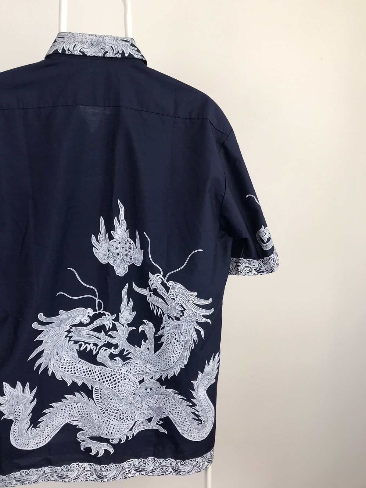Vintage Vintage Lion Singapore Dragon Big Logo Short Sleeve Shirt Size US L / EU 52-54 / 3 - 4 Thumbnail