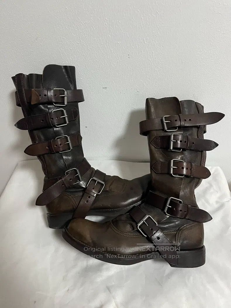 Vivienne Westwood Vivienne Westwood Strap Leather Boots Size US 8 / EU 41 - 2 Thumbnail