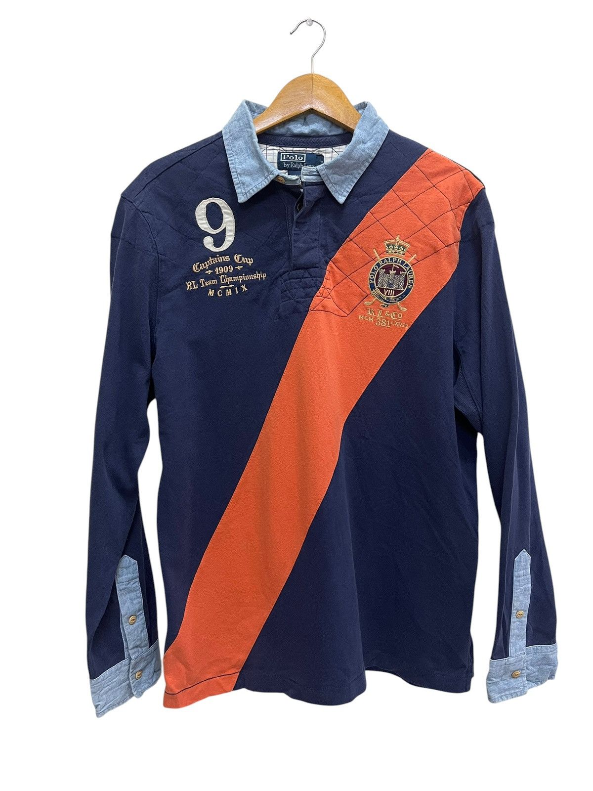 Polo Ralph Lauren Vintage Polo Ralph Laurent Custom Fit Size US XL / EU 56 / 4 - 1 Thumbnail