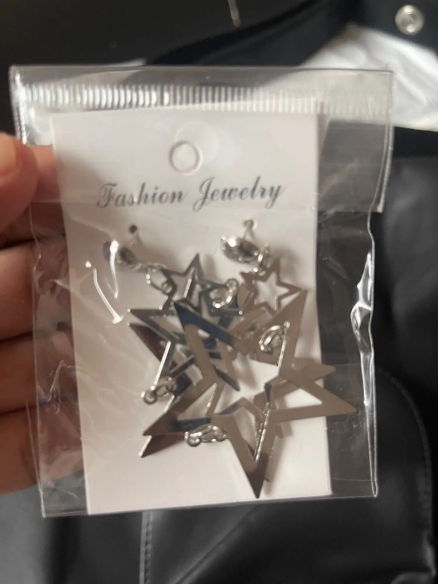 Jewelry Multi Layer Stars Long Elegant Drop Dangle Earrings Size ONE SIZE - 3 Thumbnail