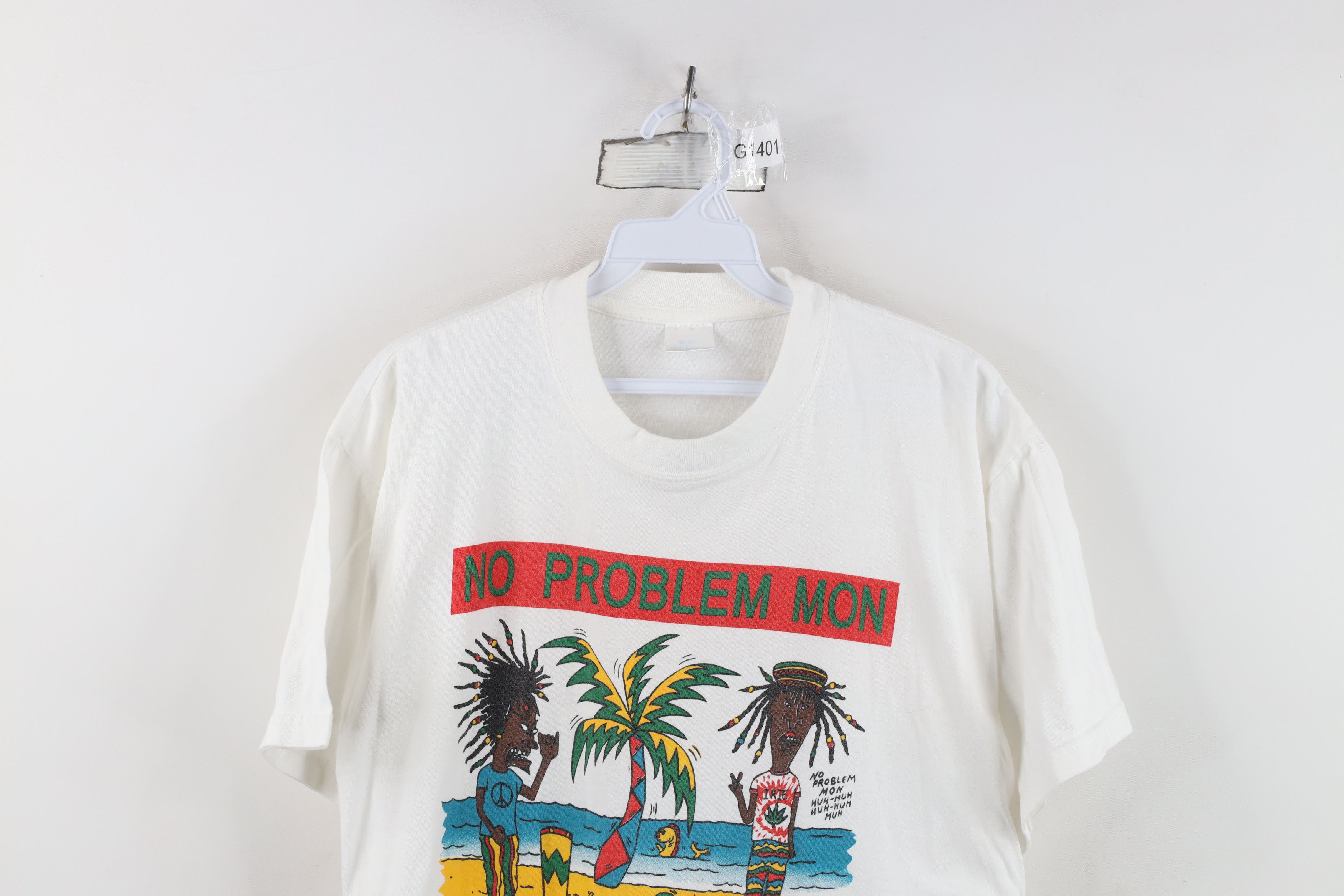 Vintage Vintage 90s Jamaica Beavis and Butthead Short Sleeve T-Shirt Size US L / EU 52-54 / 3 - 2 Thumbnail