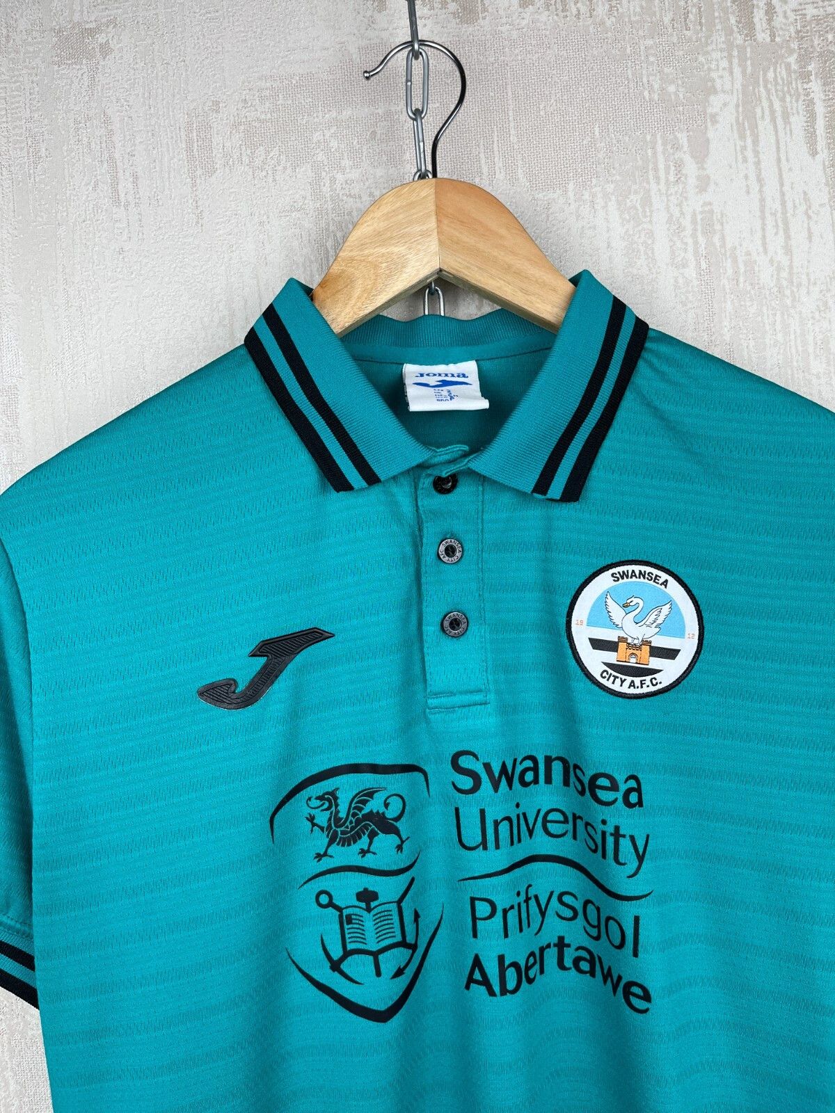 Joma Swansea City FC Swans Soccer Football Training Jersey Shirt Size US S / EU 44-46 / 1 - 4 Thumbnail
