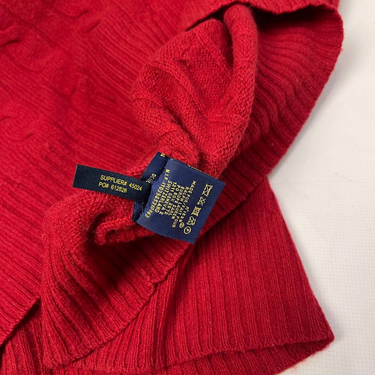 Polo Ralph Lauren Ralph Lauren Polo Knitted Cashmere Sewaters Mens Red Sz XXl Size US XXL / EU 58 / 5 - 15 Thumbnail