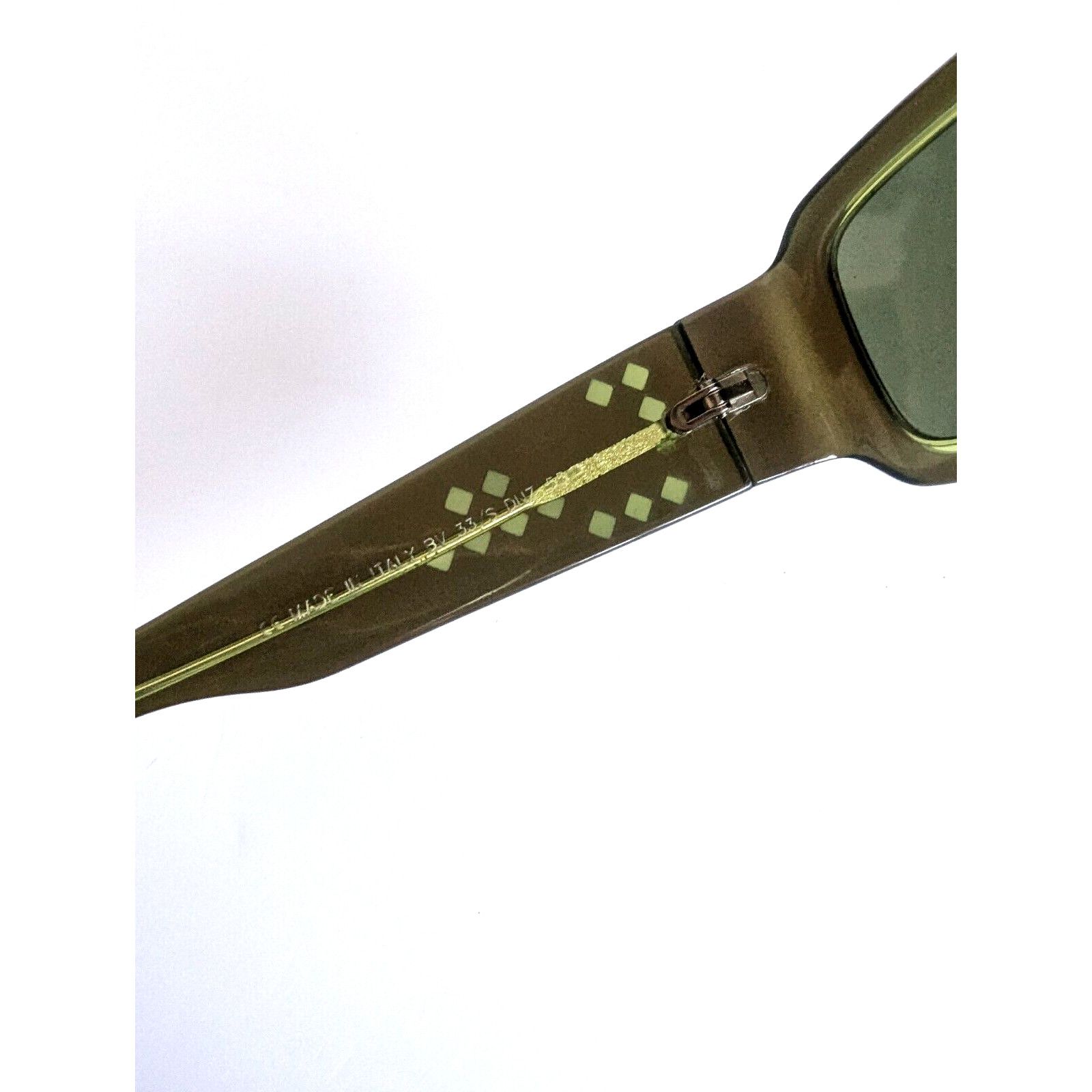 Bottega Veneta Bottega Veneta Rectangular Sunglasses Brown Moss Green $520 Size ONE SIZE - 15 Thumbnail