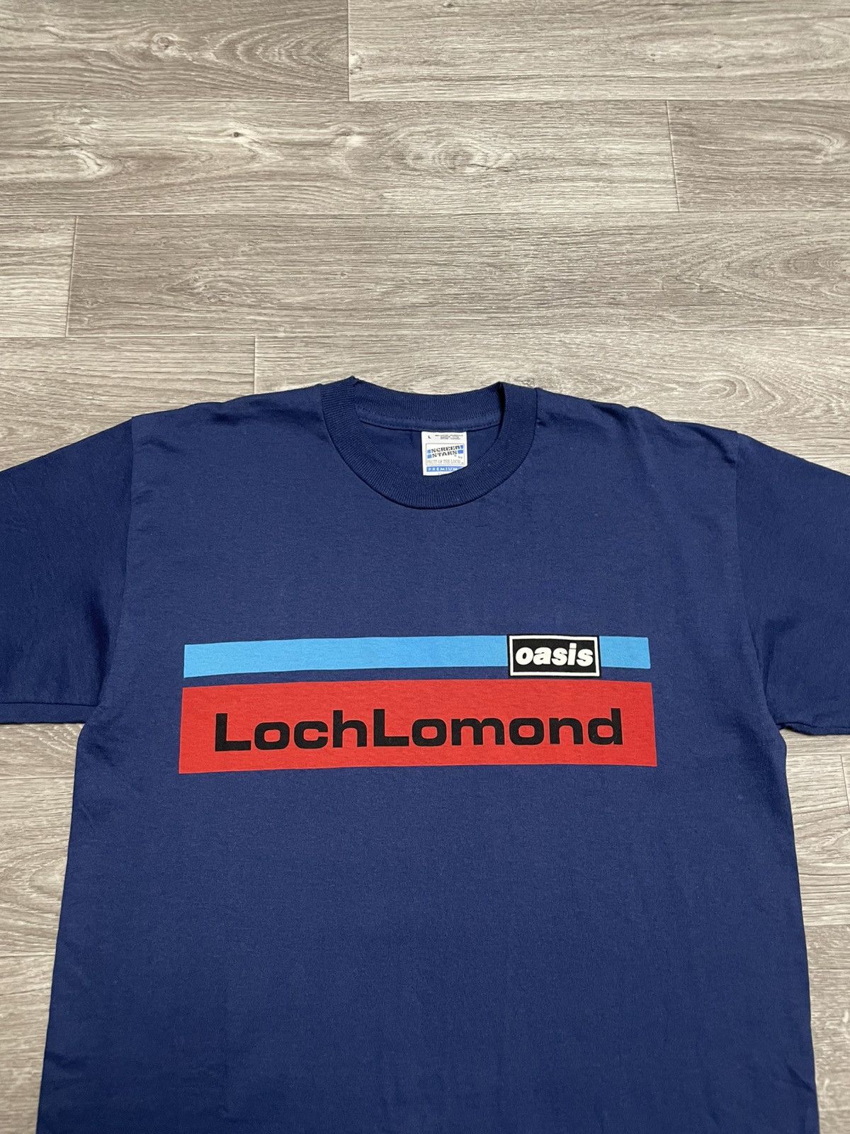 Band Tees Rare Vintage 1996 Oasis Loch Lomond Made In USA T-Shirt Size US L / EU 52-54 / 3 - 2 Thumbnail