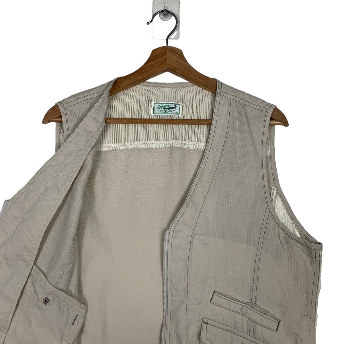 Japanese Brand CROCODILE Casual Vest #0179-C9 Size US M / EU 48-50 / 2 - 11 Thumbnail
