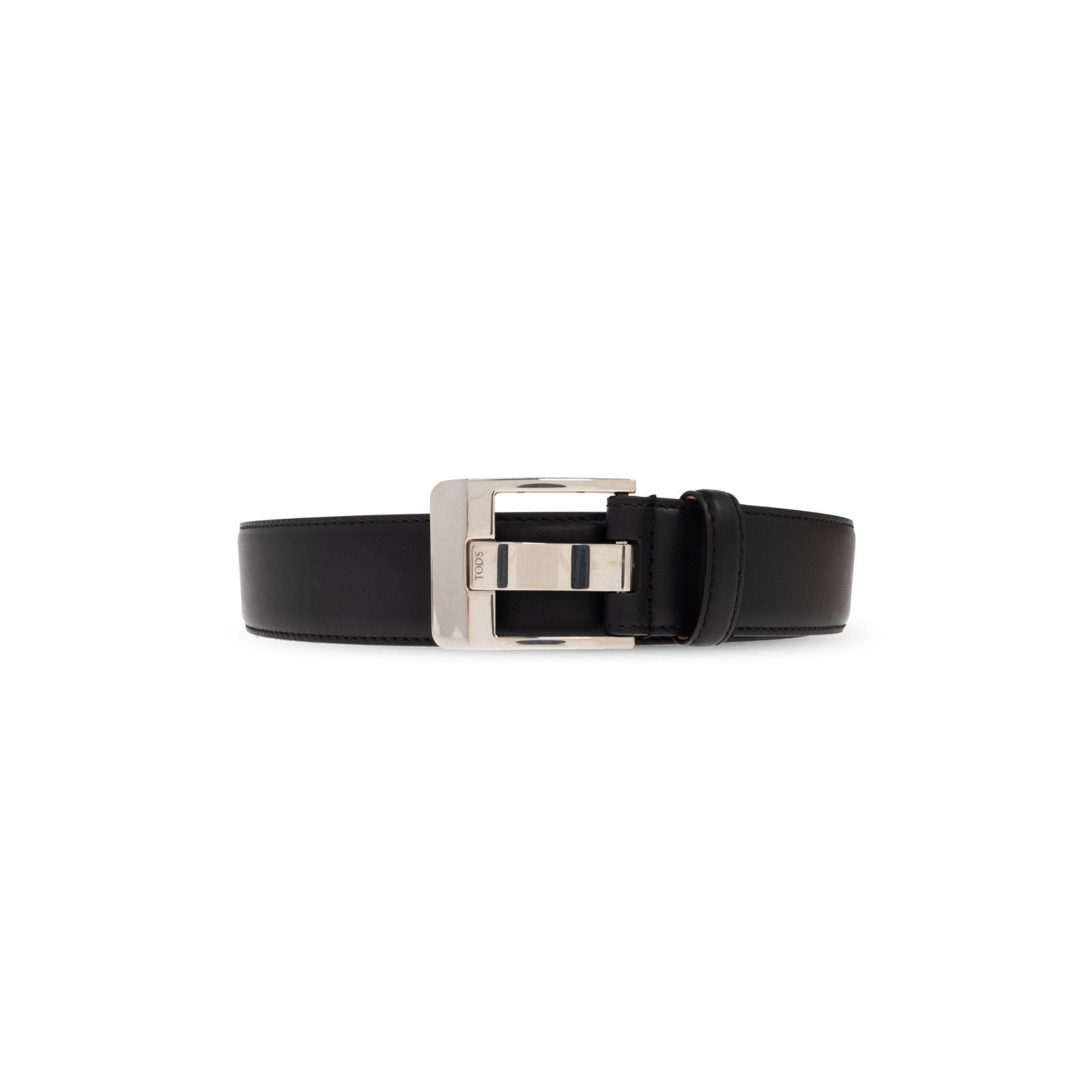 Tod's TOD’S Black Leather Belt New & Authentic (Men's size:110;) Size ONE SIZE - 1 Thumbnail