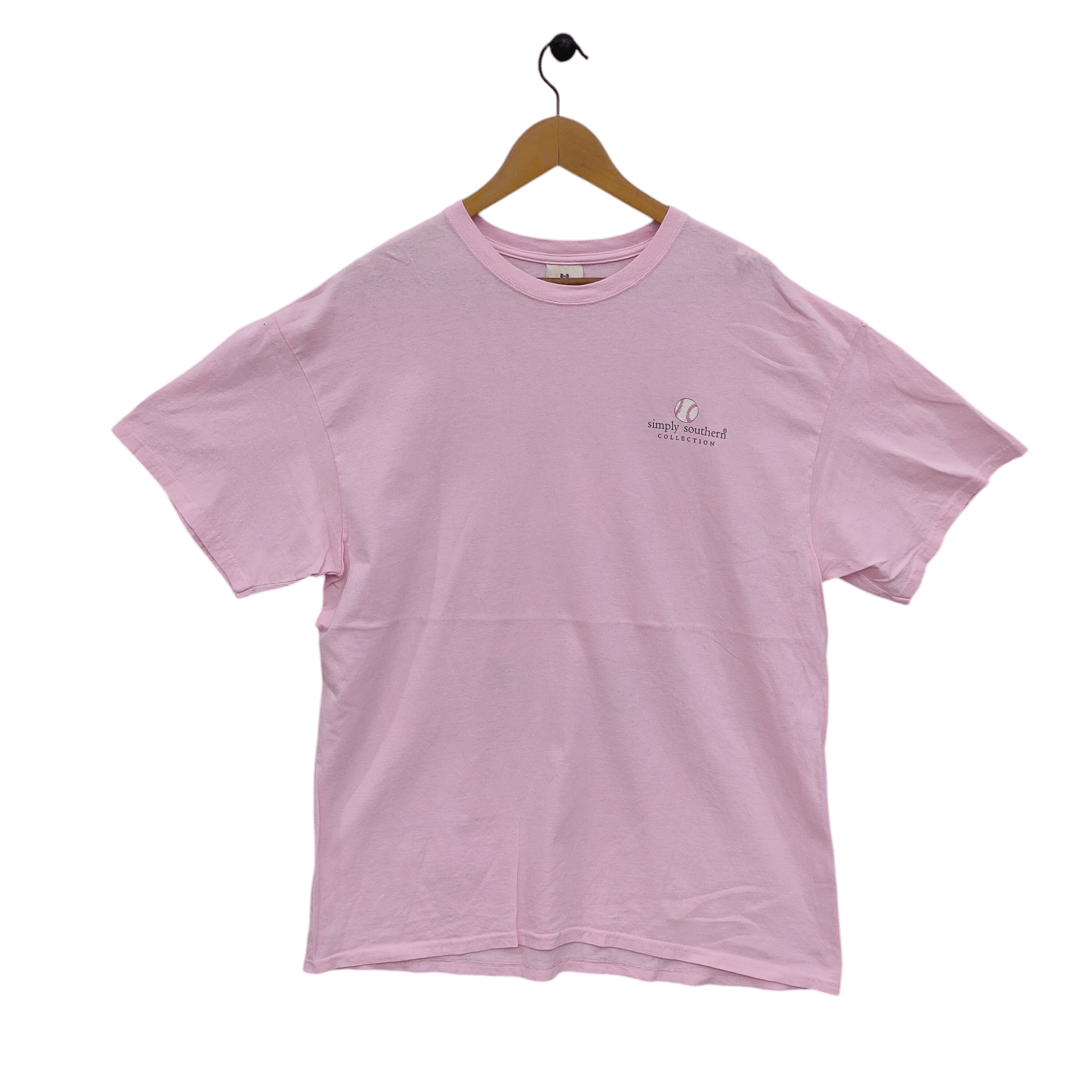 Vintage 90s Simply Southern Collection Obsessed Softball Tee Size US XL / EU 56 / 4 - 2 Thumbnail