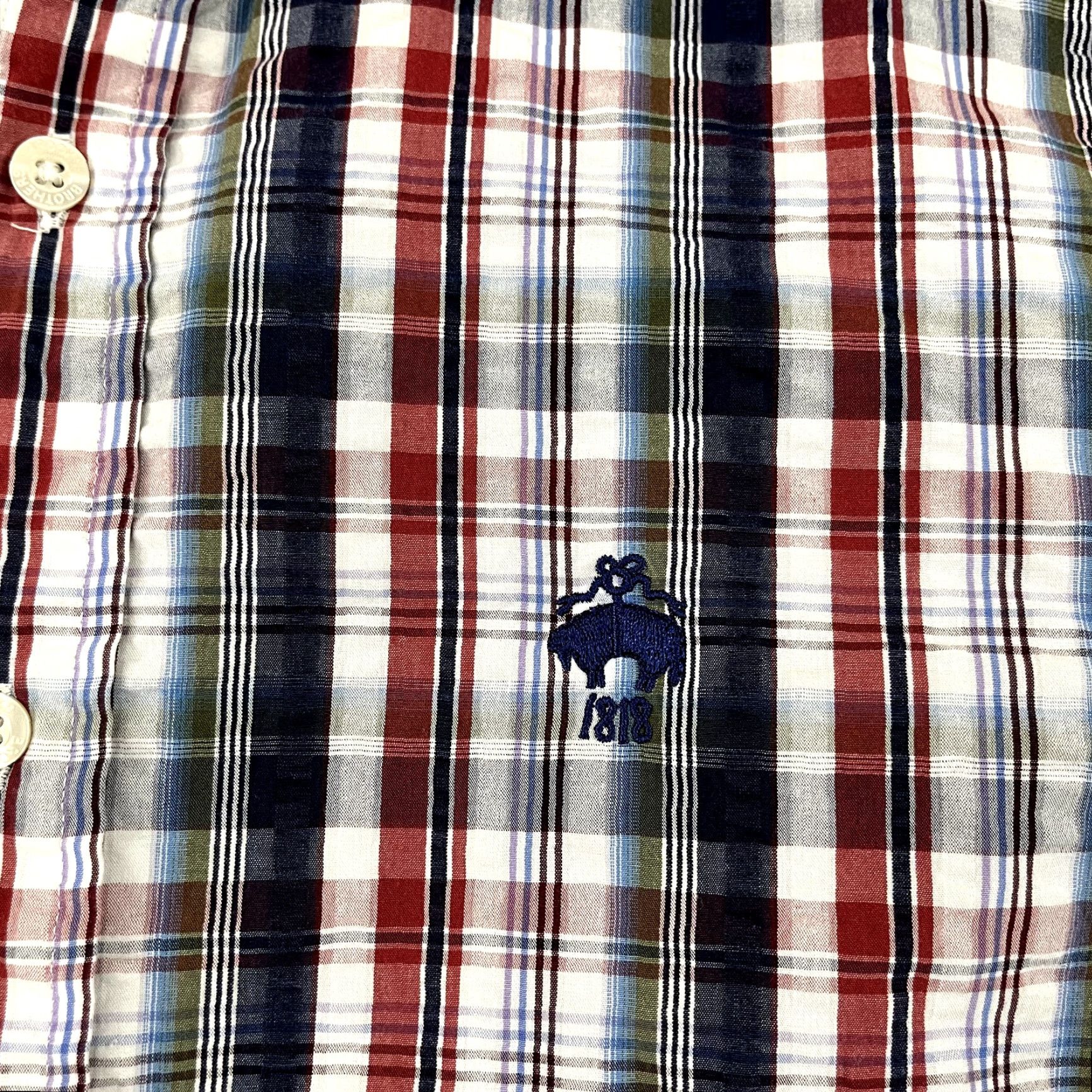 Brooks Brothers BROOKS BROTHERS Shirt Mens L Button-Up Collared Plaid Check Preppy L/S Regular Casual Formal Workwear Size US L / EU 52-54 / 3 - 2 Thumbnail
