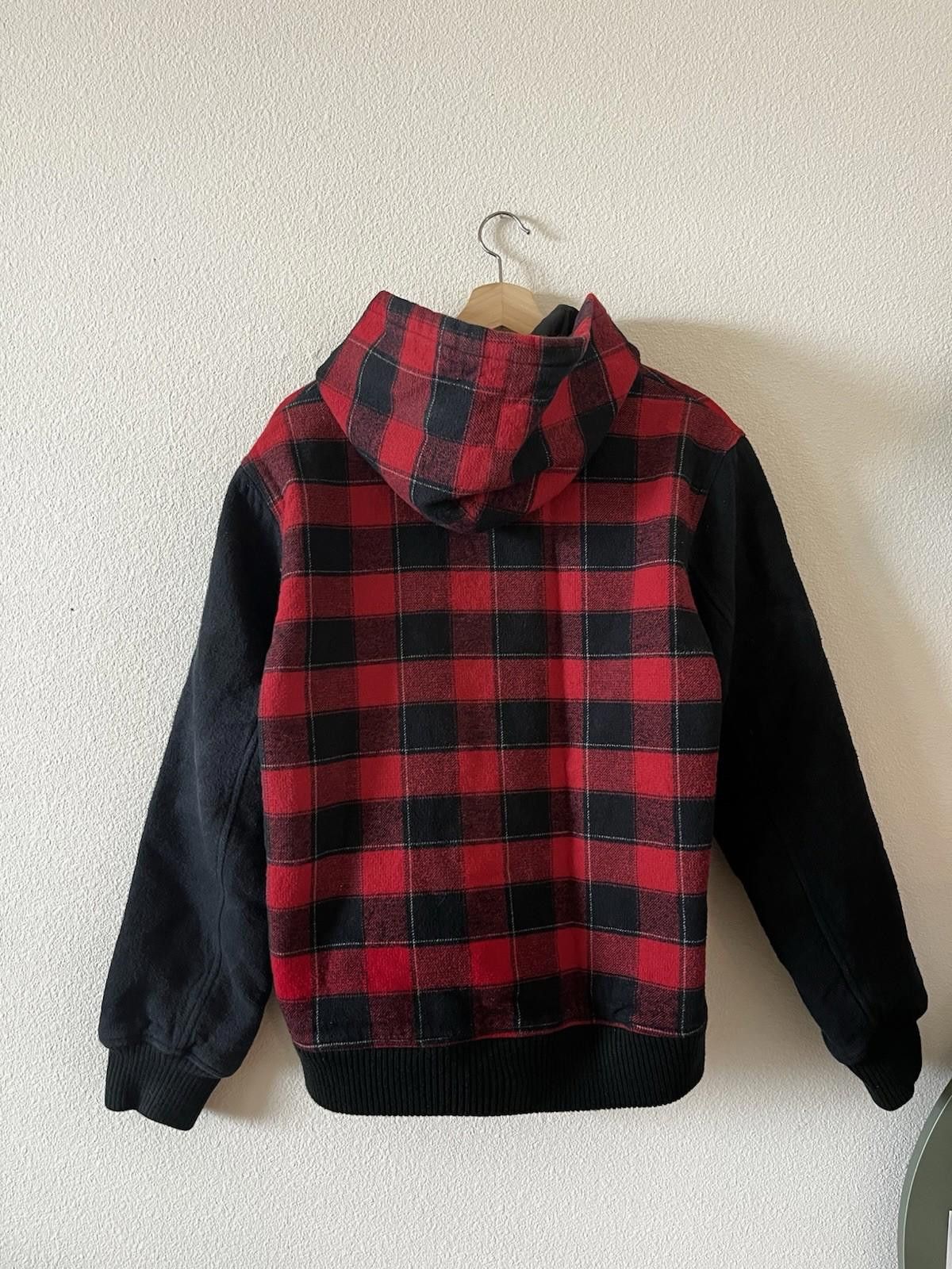 DC Y2K DC SKATE PLAID CHECKERED ZIP UP HOODIE GRUNGE M Size US M / EU 48-50 / 2 - 6 Thumbnail