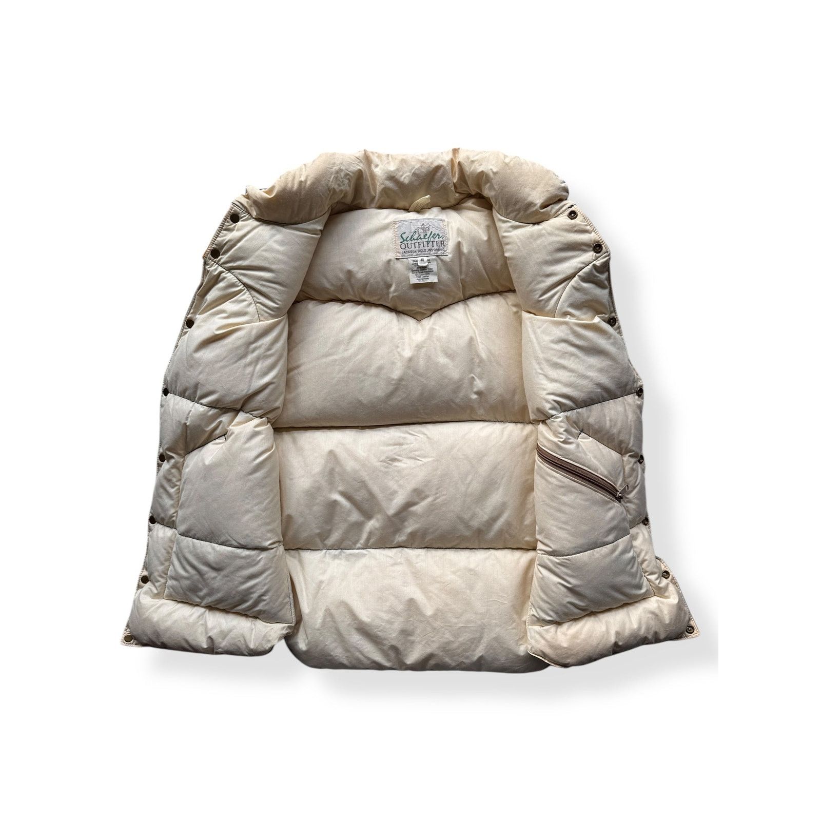 Rocky Mountain Featherbed × Vintage Vintage Schaefer Outfitter Down Vest SZ 40 Size US M / EU 48-50 / 2 - 2 Thumbnail