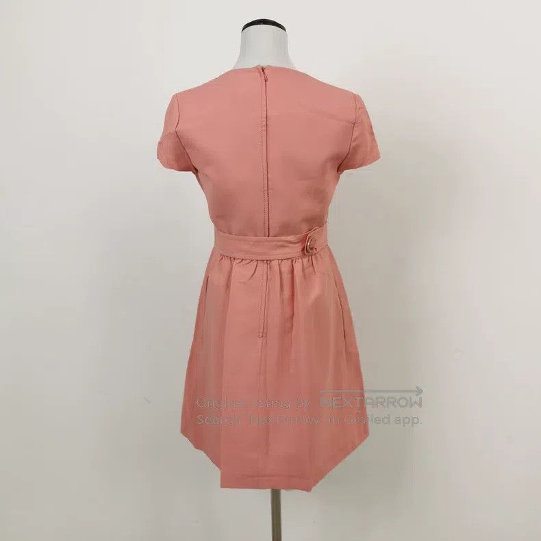 Valentino Valentino Solid color crew neck dress Size S / US 4 / IT 40 - 2 Thumbnail