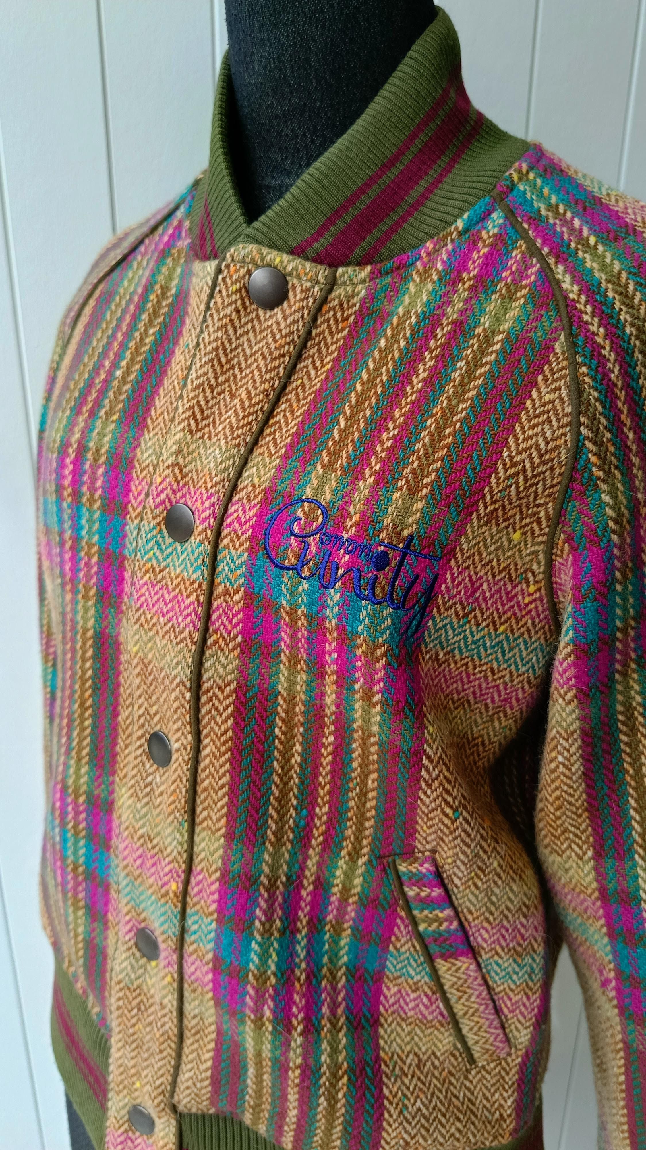 Hysteric Glamour Hysteric Glamour Ozone Community Japan bomber wool jacket Size US XS / EU 42 / 0 - 7 Thumbnail
