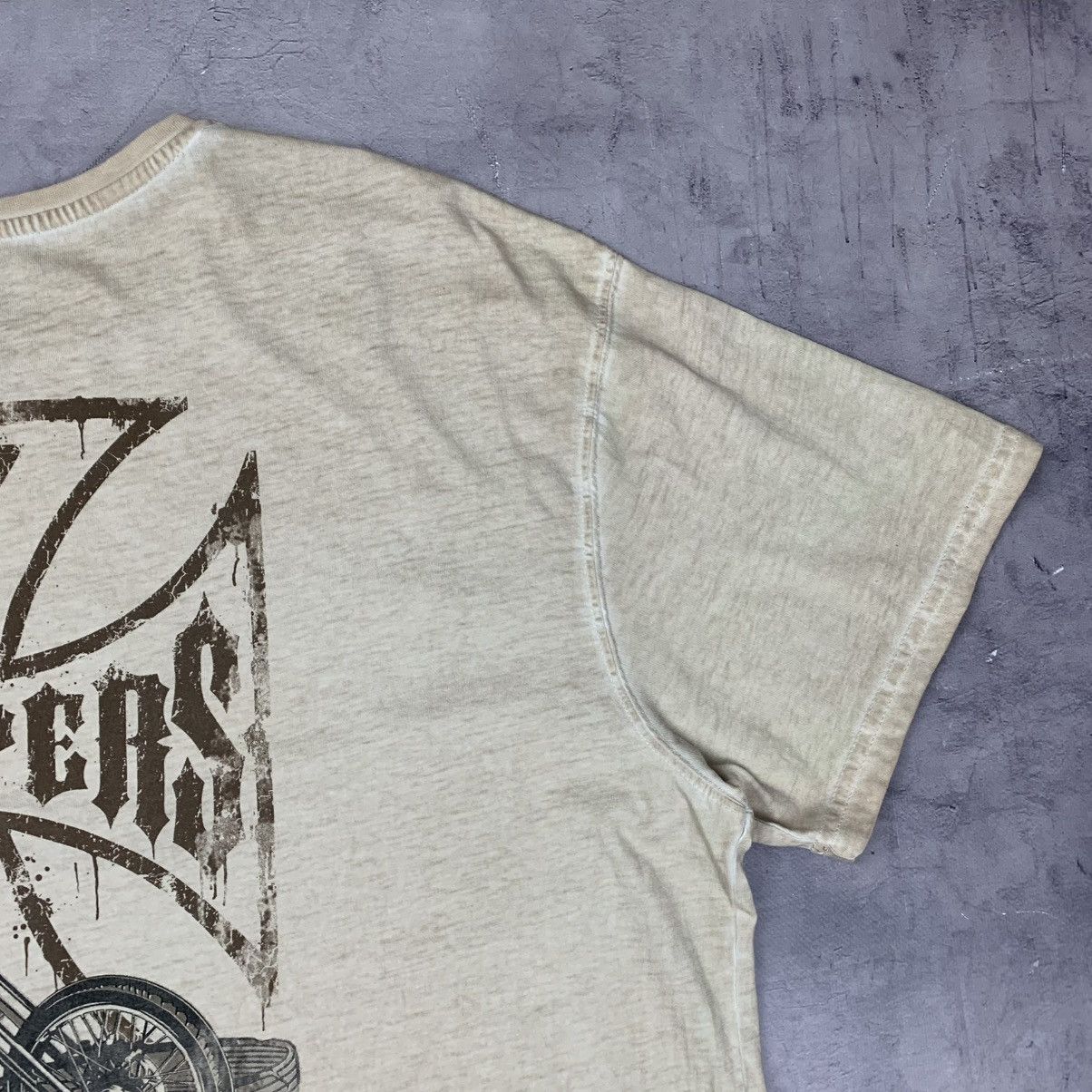 West Coast Choppers Rare! West Choppers American Outlaw Vintage Big Logo Tee Size US XXL / EU 58 / 5 - 10 Thumbnail